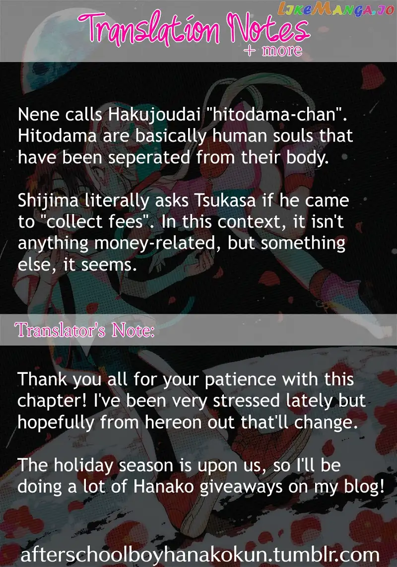 Jibaku Shounen Hanako-kun Chapter 58 page 40