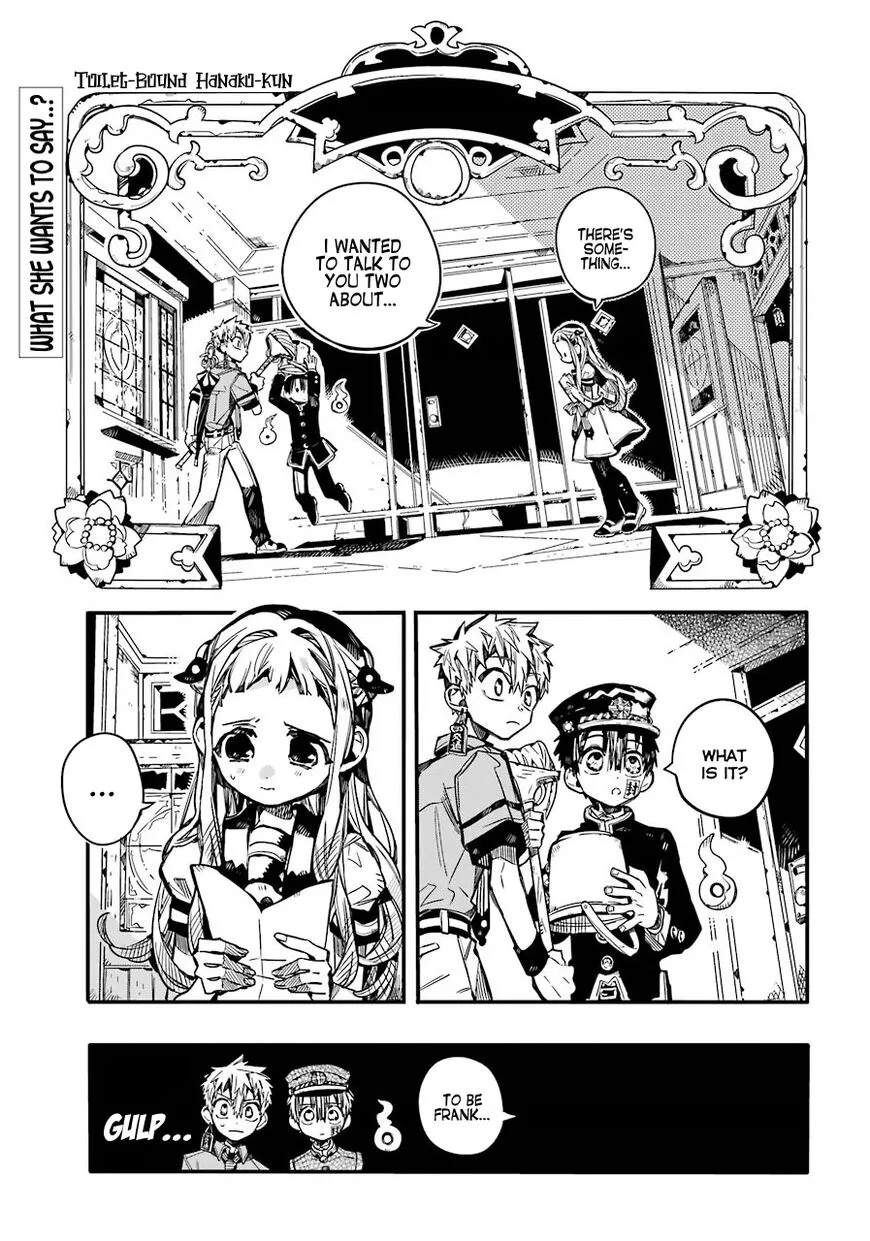 Jibaku Shounen Hanako-kun Chapter 59 page 1