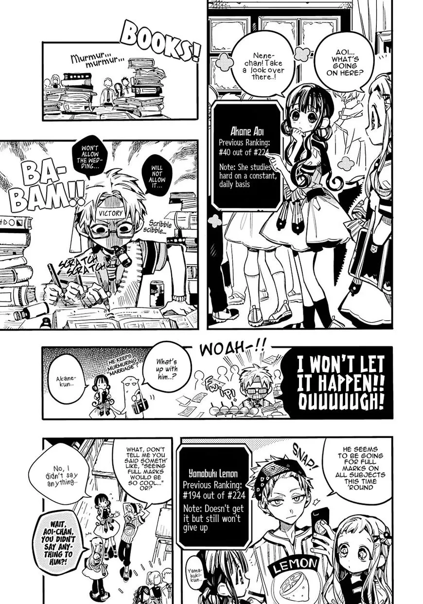 Jibaku Shounen Hanako-kun Chapter 59 page 15