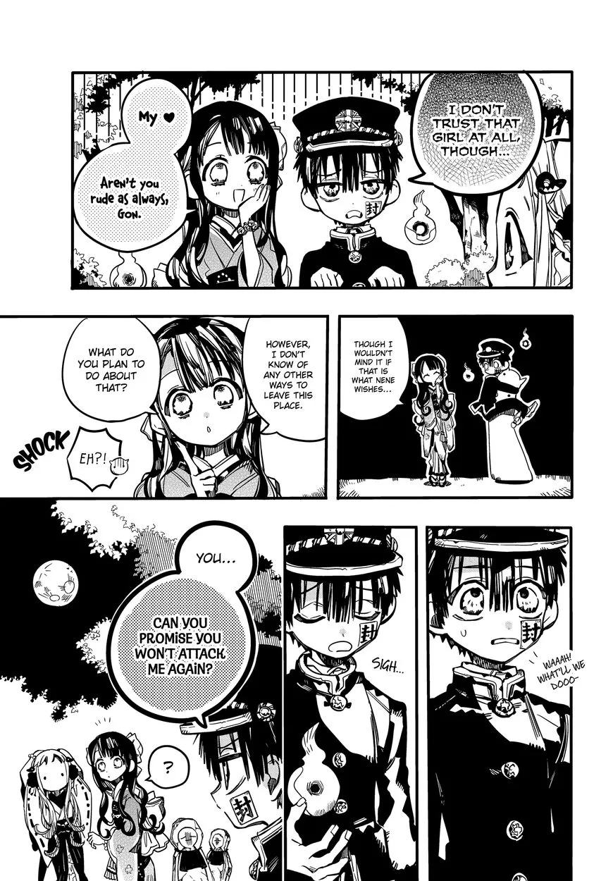 Jibaku Shounen Hanako-kun Chapter 68 page 22