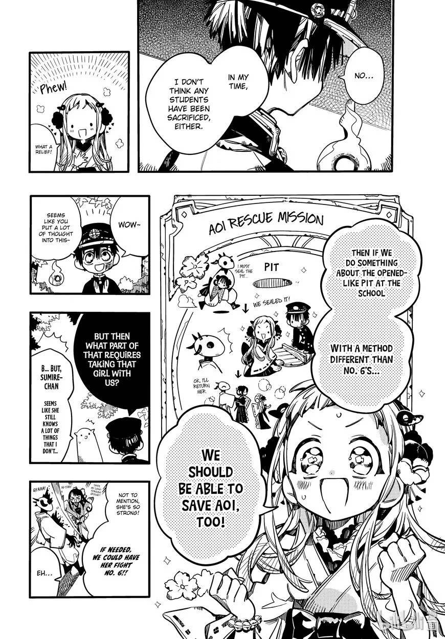 Jibaku Shounen Hanako-kun Chapter 68 page 21