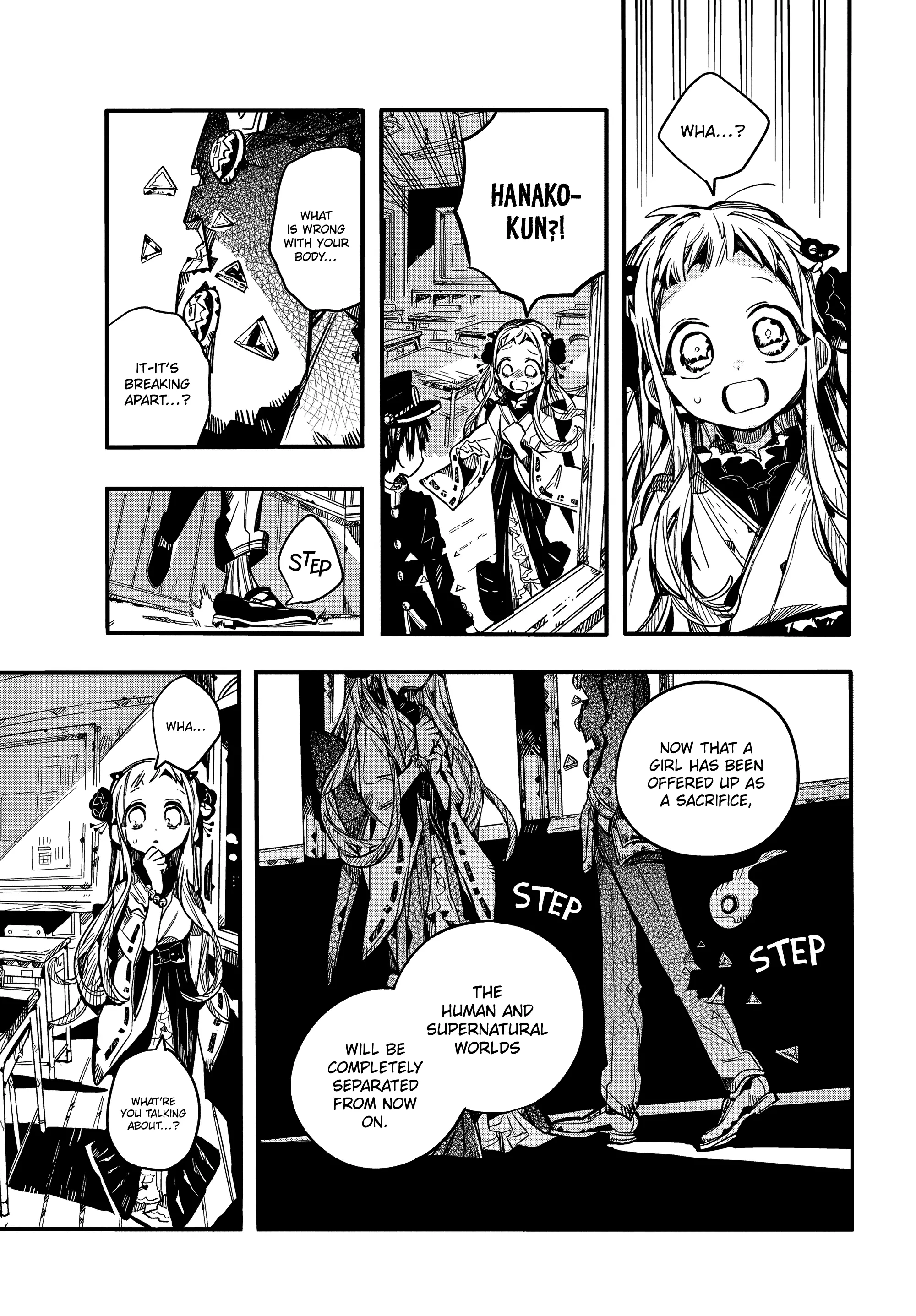 Jibaku Shounen Hanako-kun Chapter 71 page 18