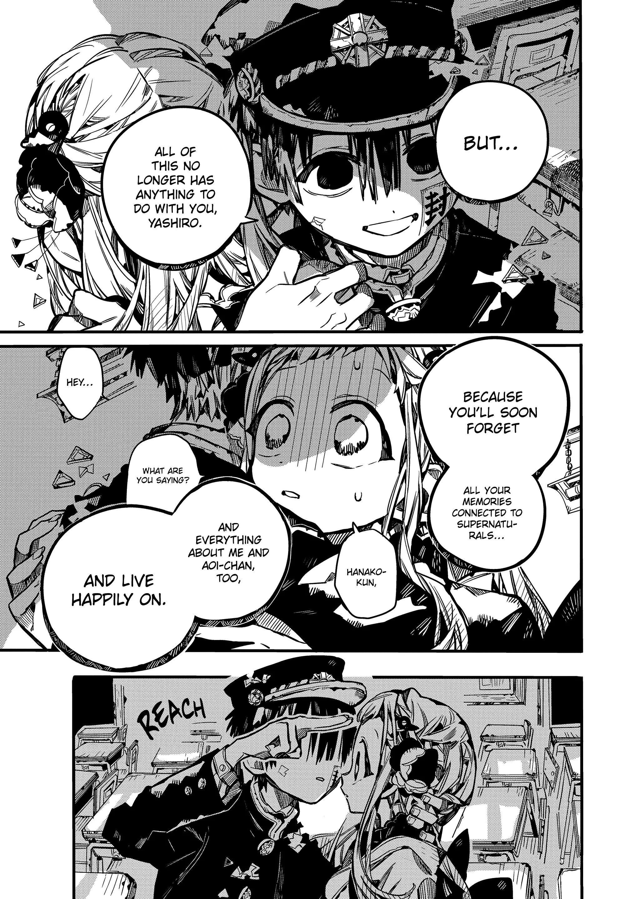 Jibaku Shounen Hanako-kun Chapter 71 page 20