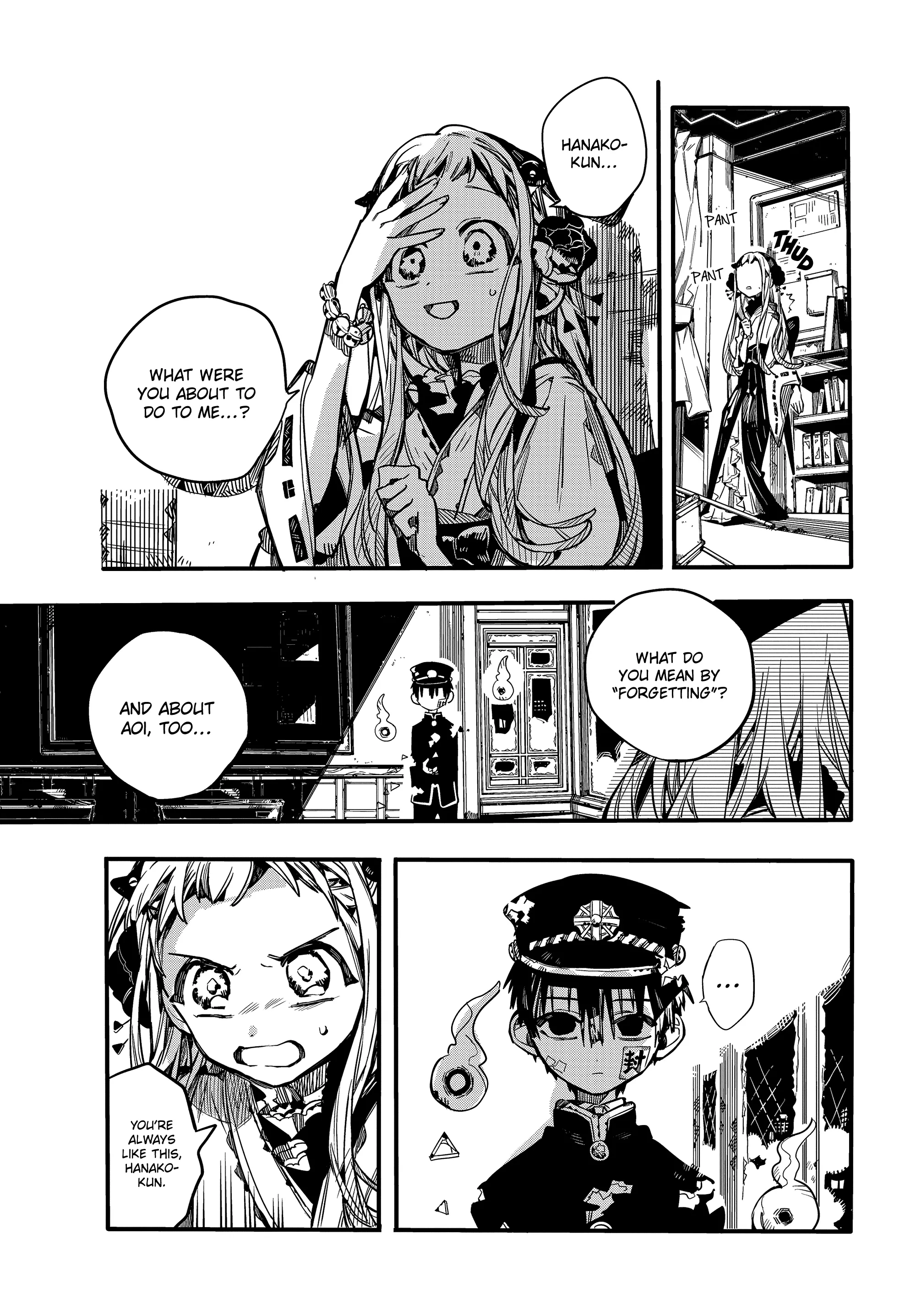 Jibaku Shounen Hanako-kun Chapter 71 page 22
