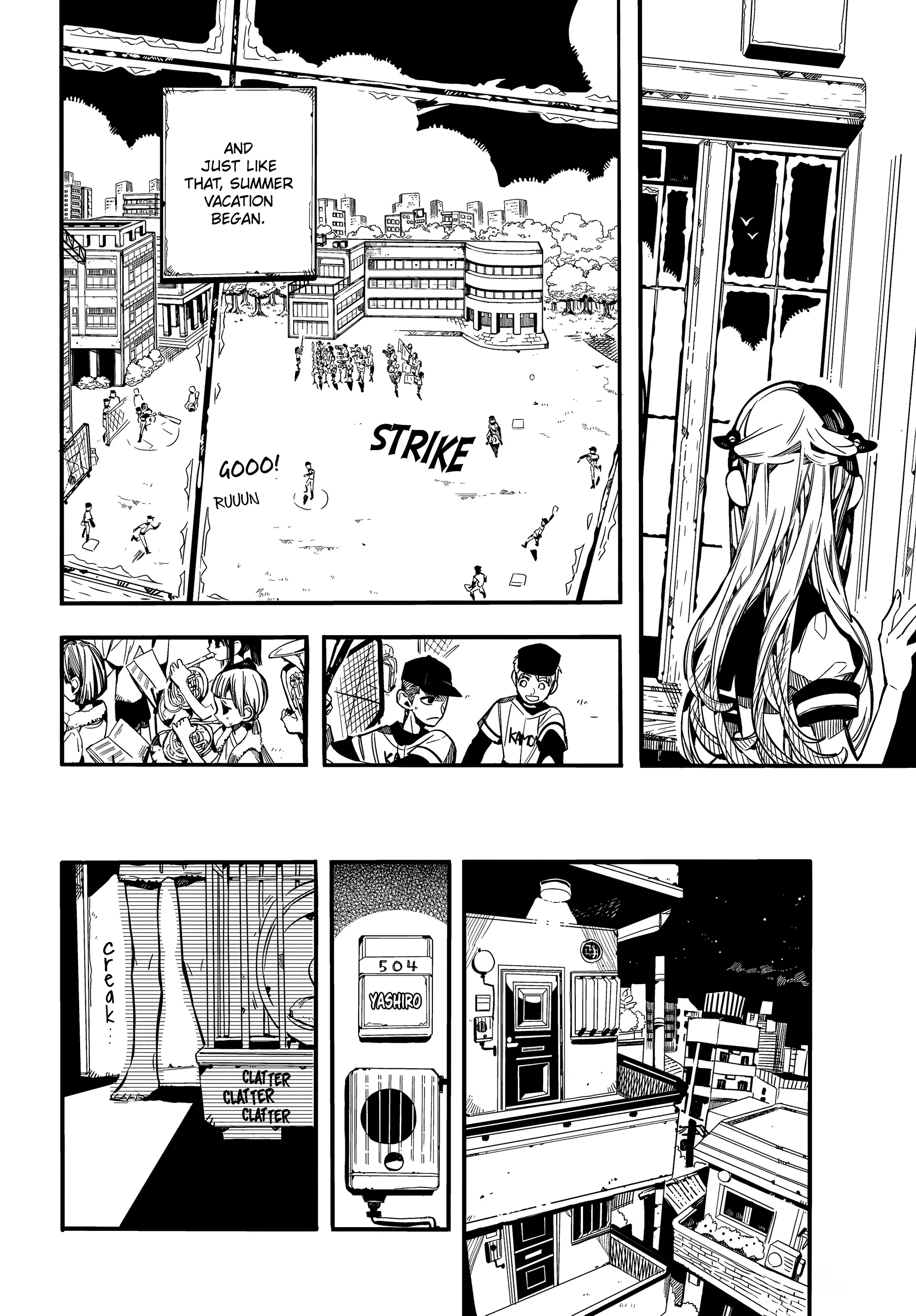 Jibaku Shounen Hanako-kun Chapter 72 page 8