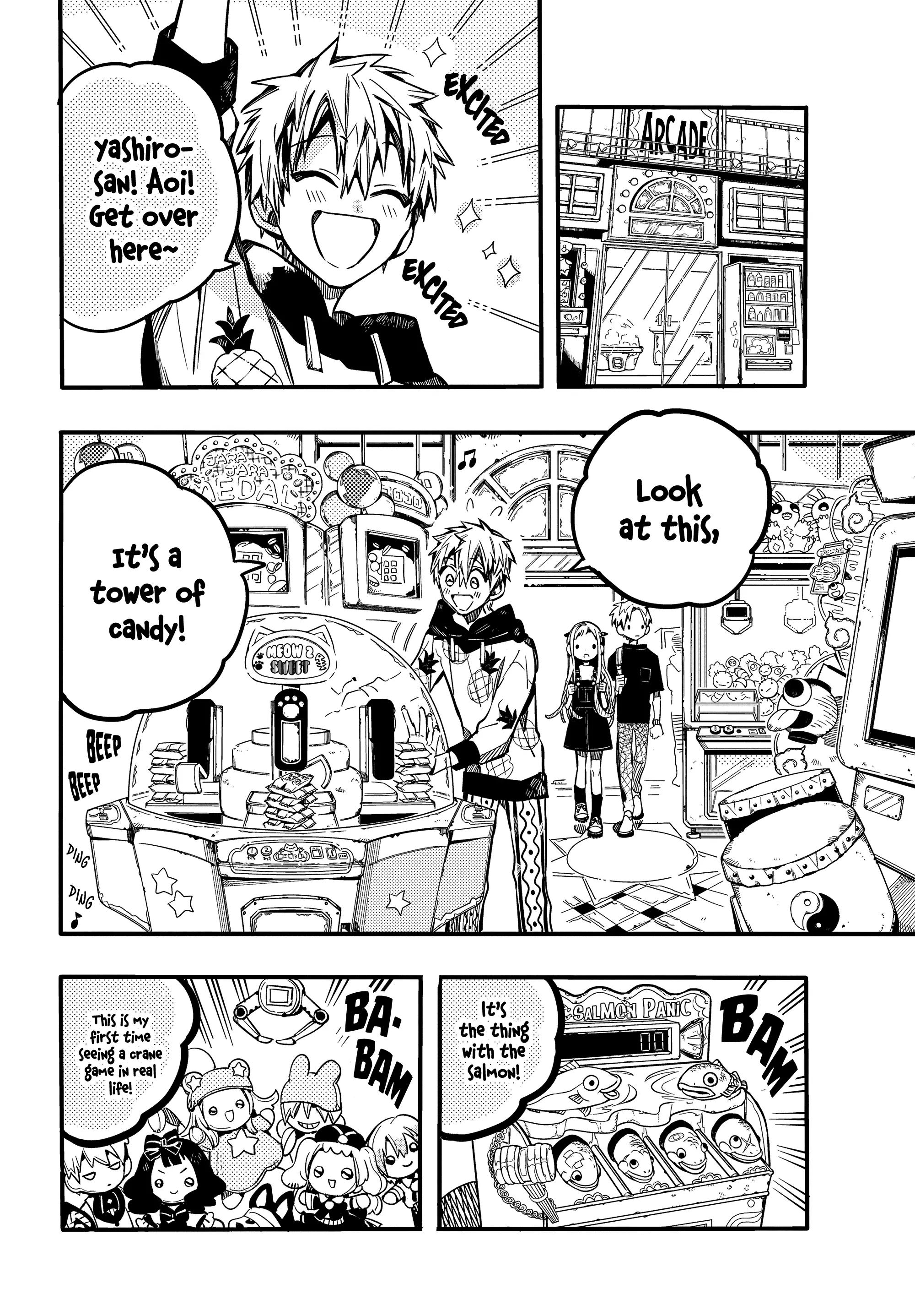 Jibaku Shounen Hanako-kun Chapter 72 page 14
