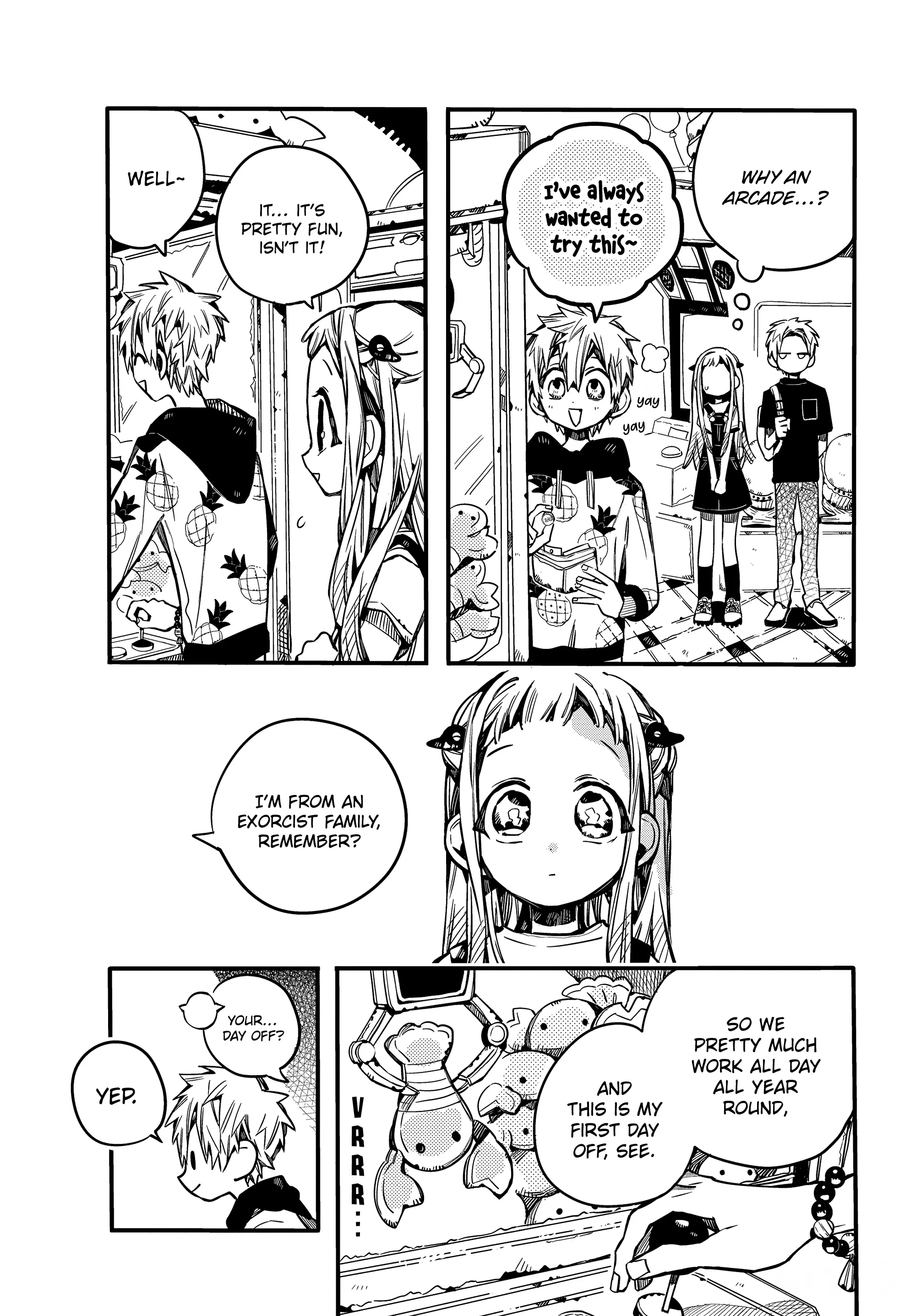 Jibaku Shounen Hanako-kun Chapter 72 page 15