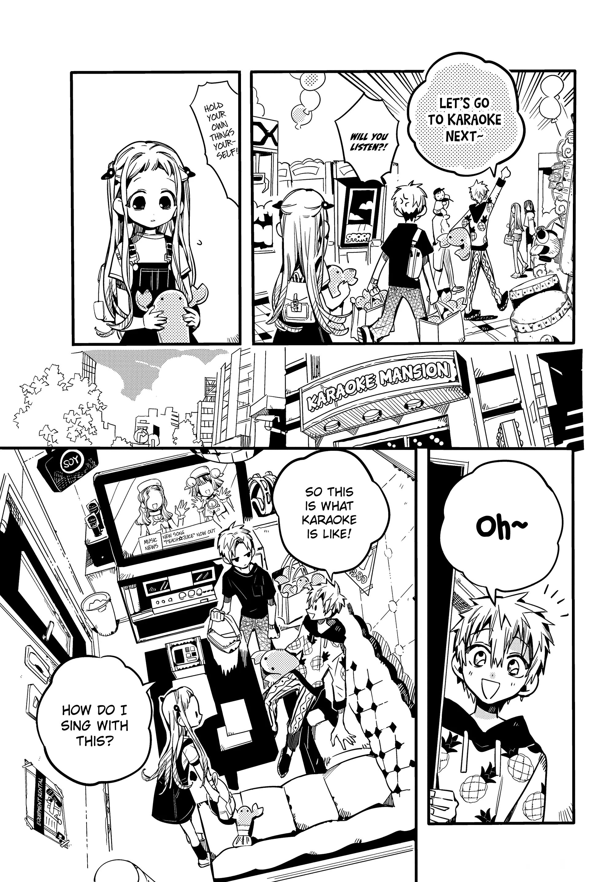 Jibaku Shounen Hanako-kun Chapter 72 page 19
