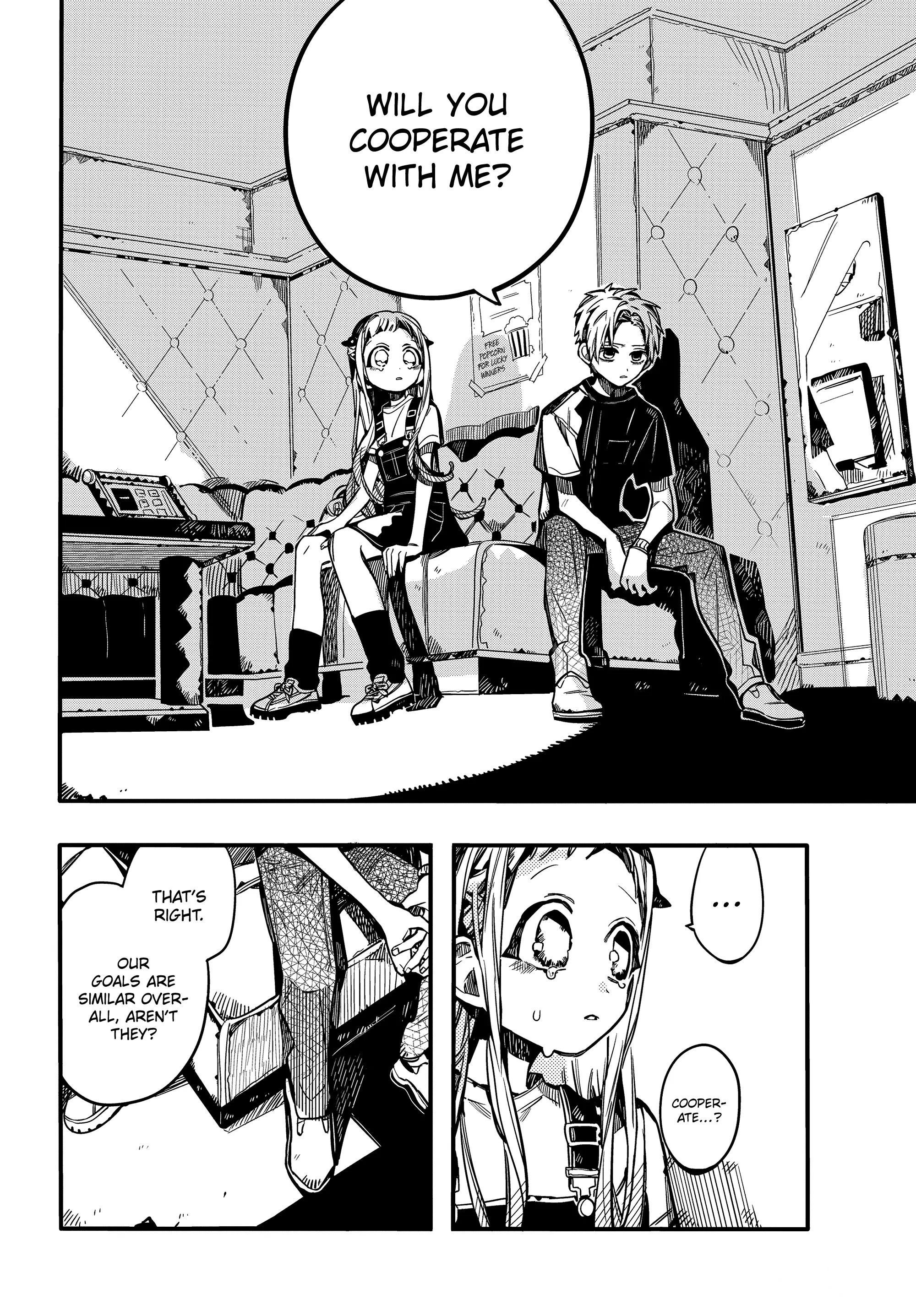 Jibaku Shounen Hanako-kun Chapter 72 page 28