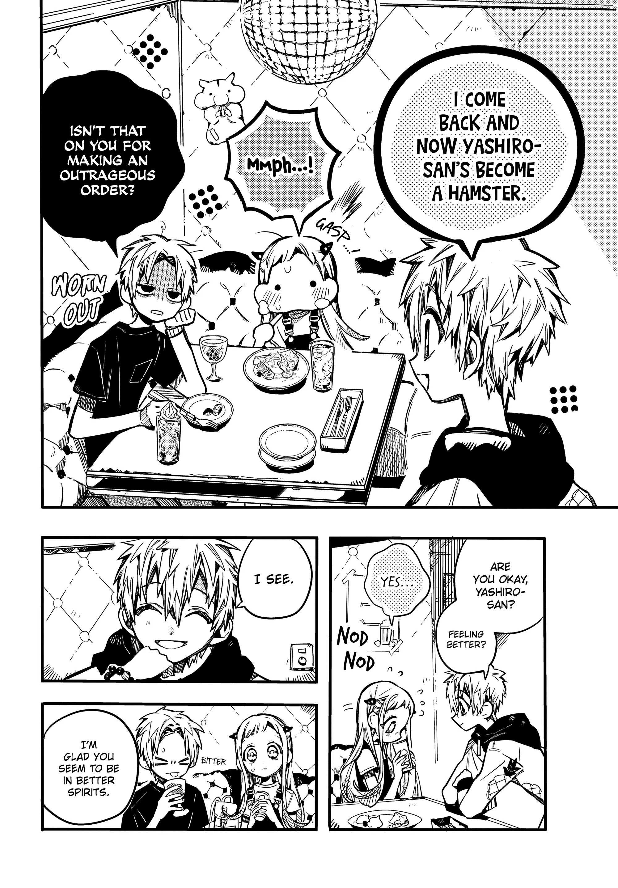 Jibaku Shounen Hanako-kun Chapter 72 page 34