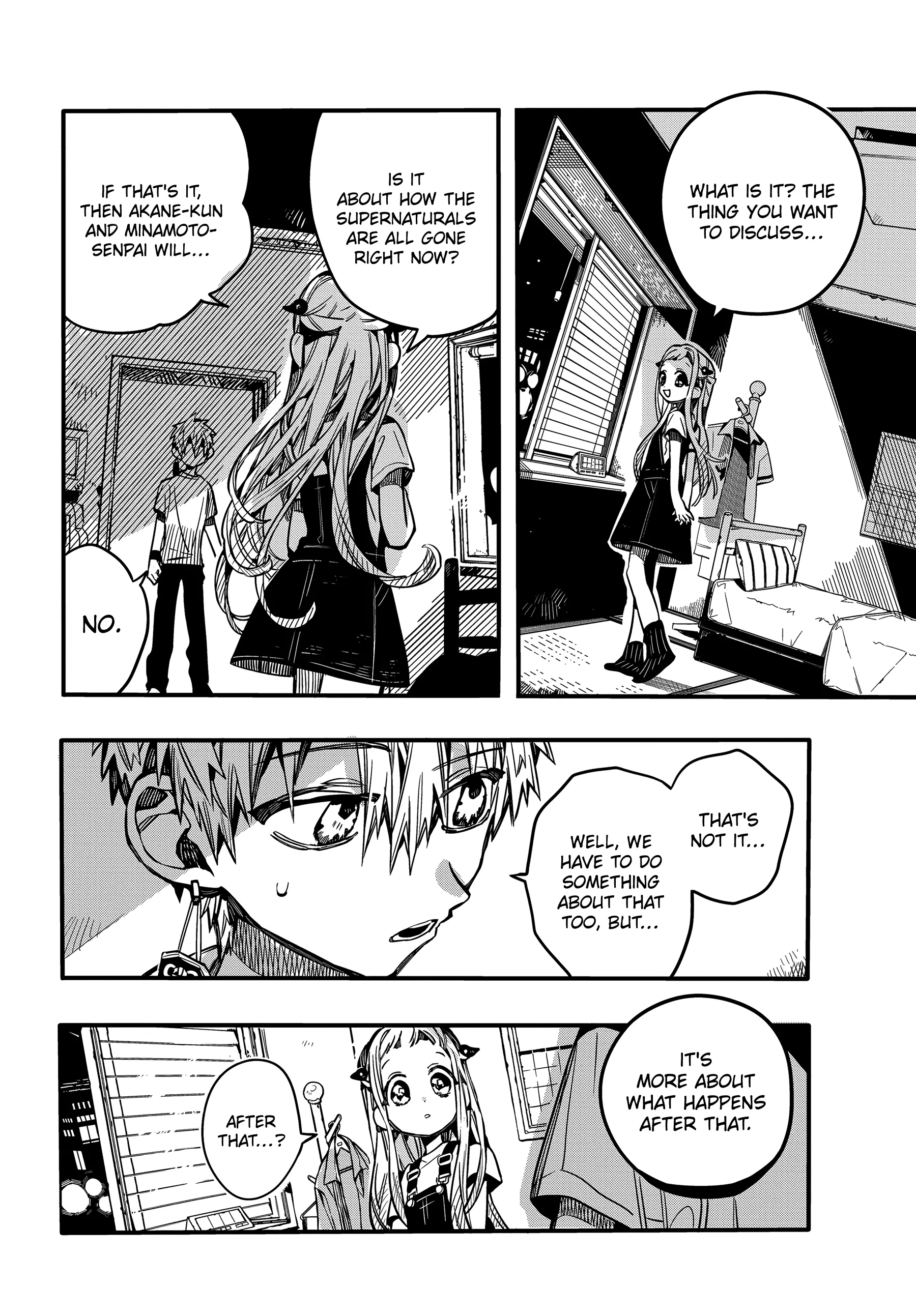 Jibaku Shounen Hanako-kun Chapter 73 page 29