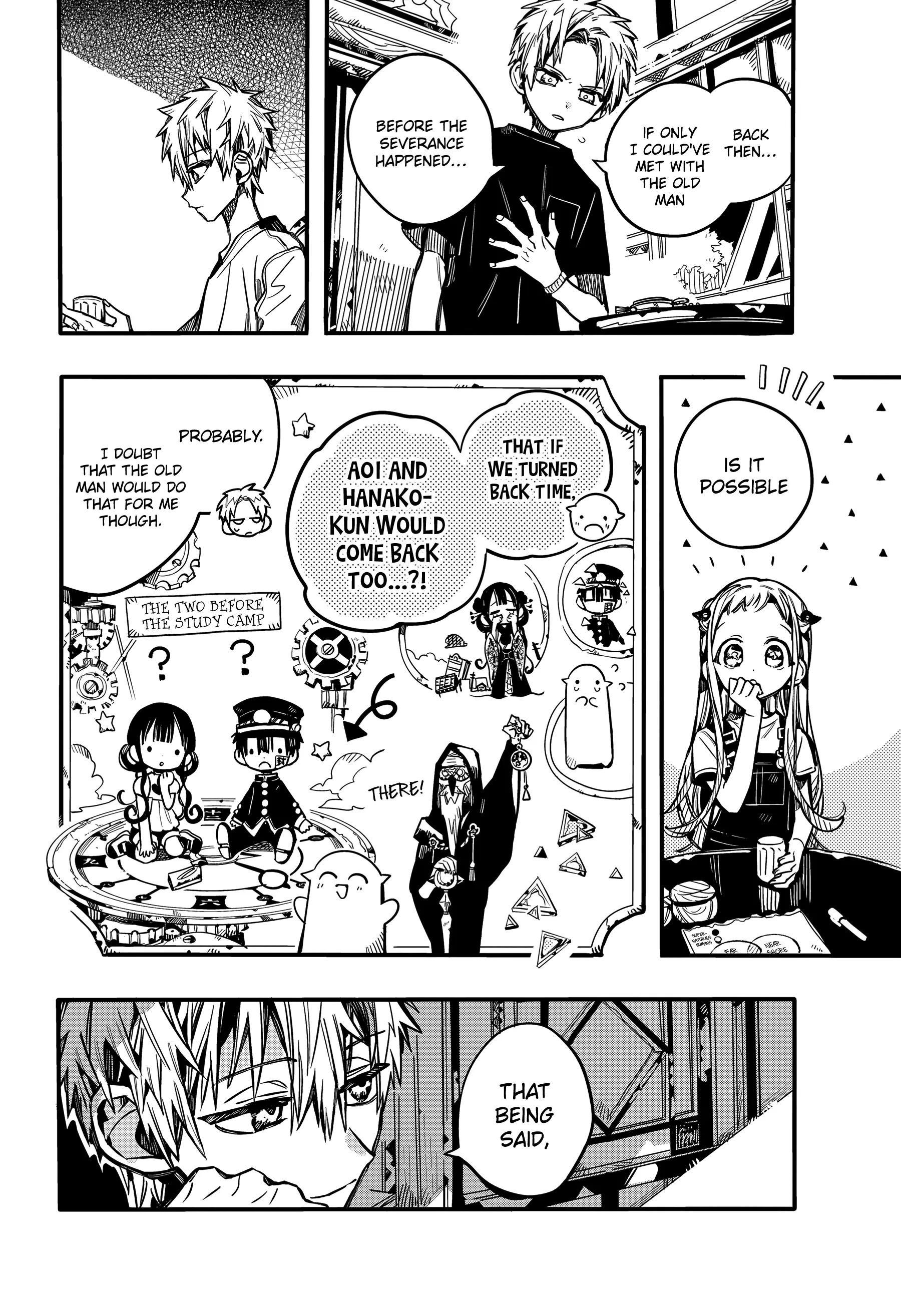 Jibaku Shounen Hanako-kun Chapter 73 page 13