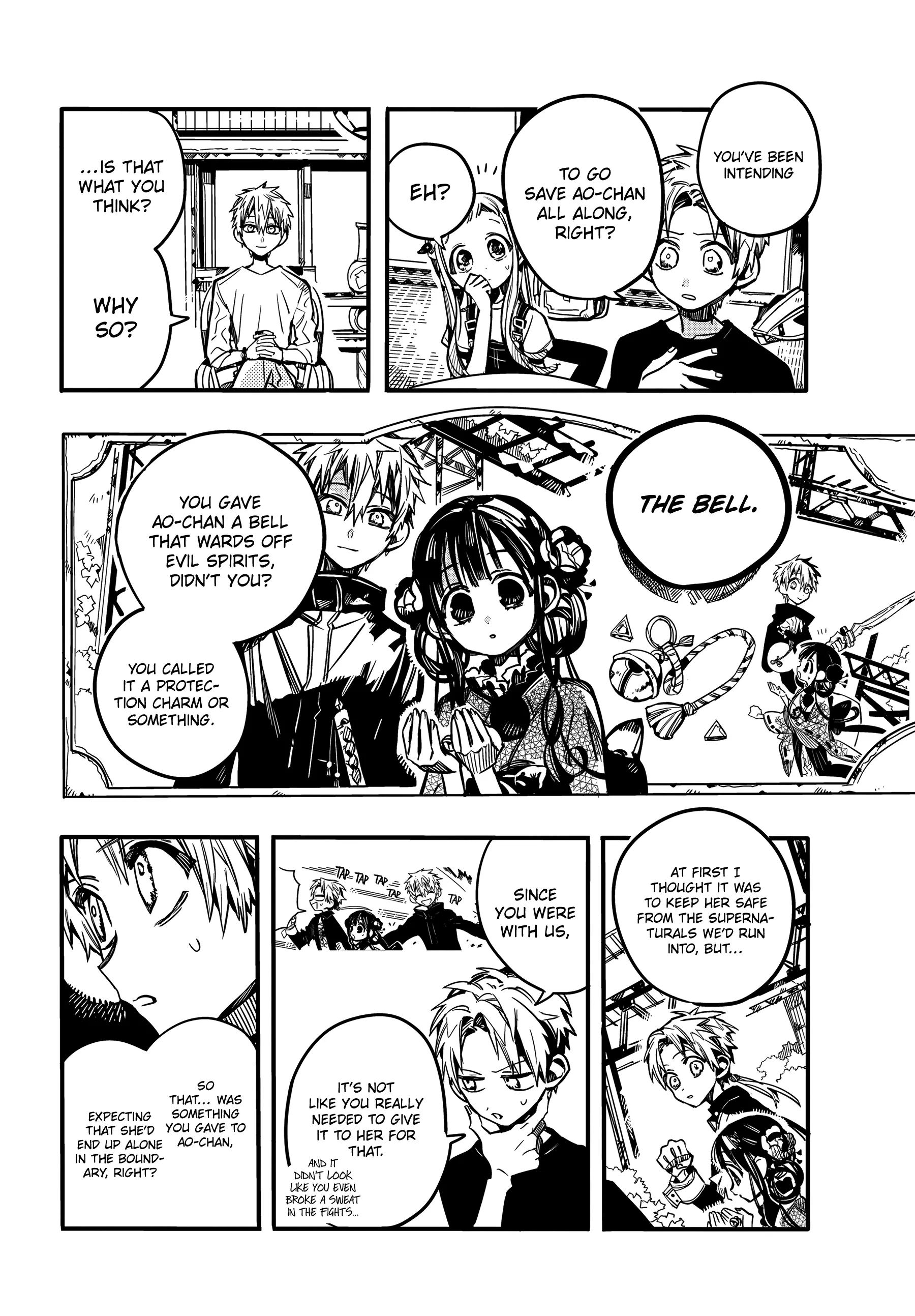 Jibaku Shounen Hanako-kun Chapter 73 page 17