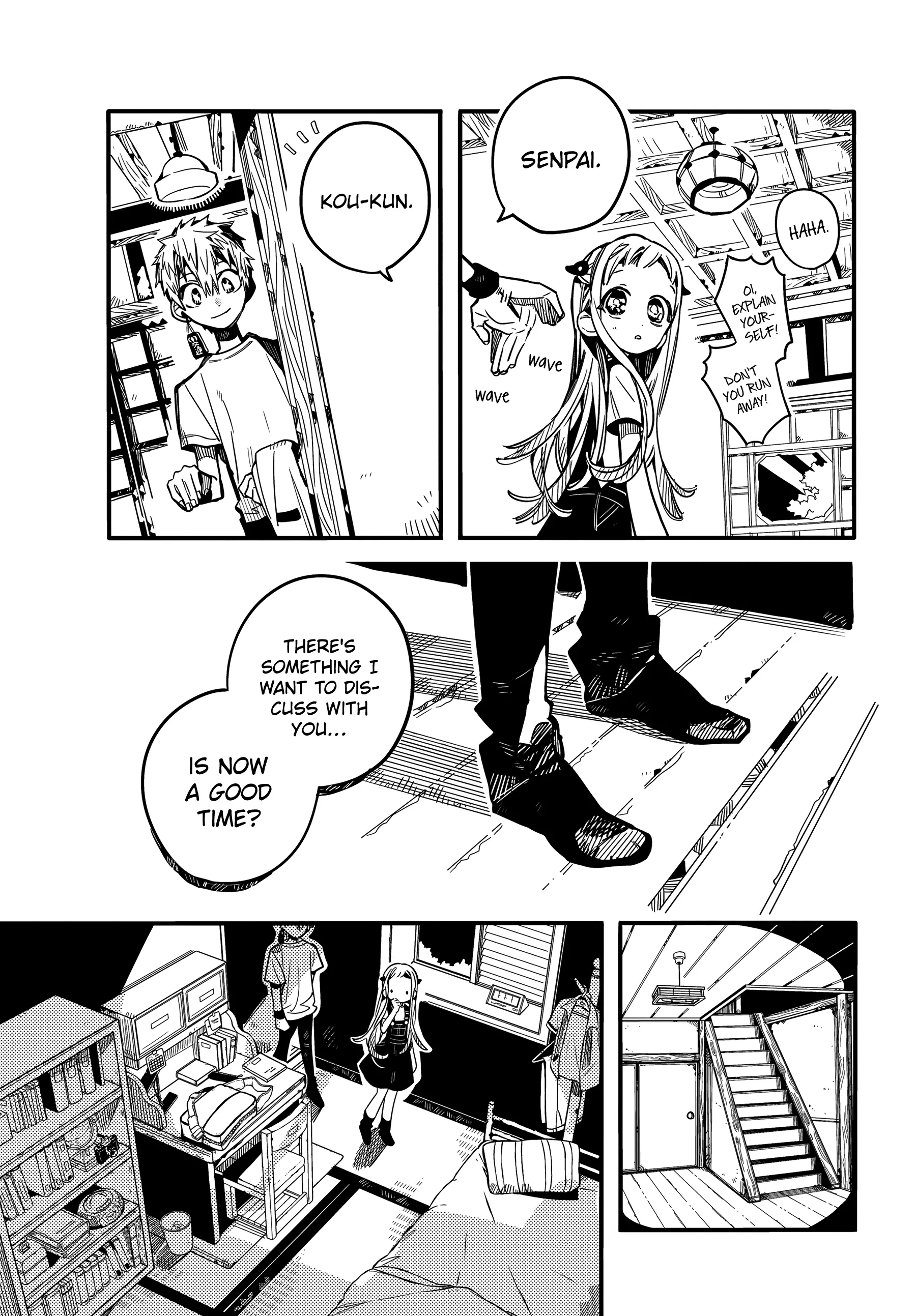 Jibaku Shounen Hanako-kun Chapter 73 page 28