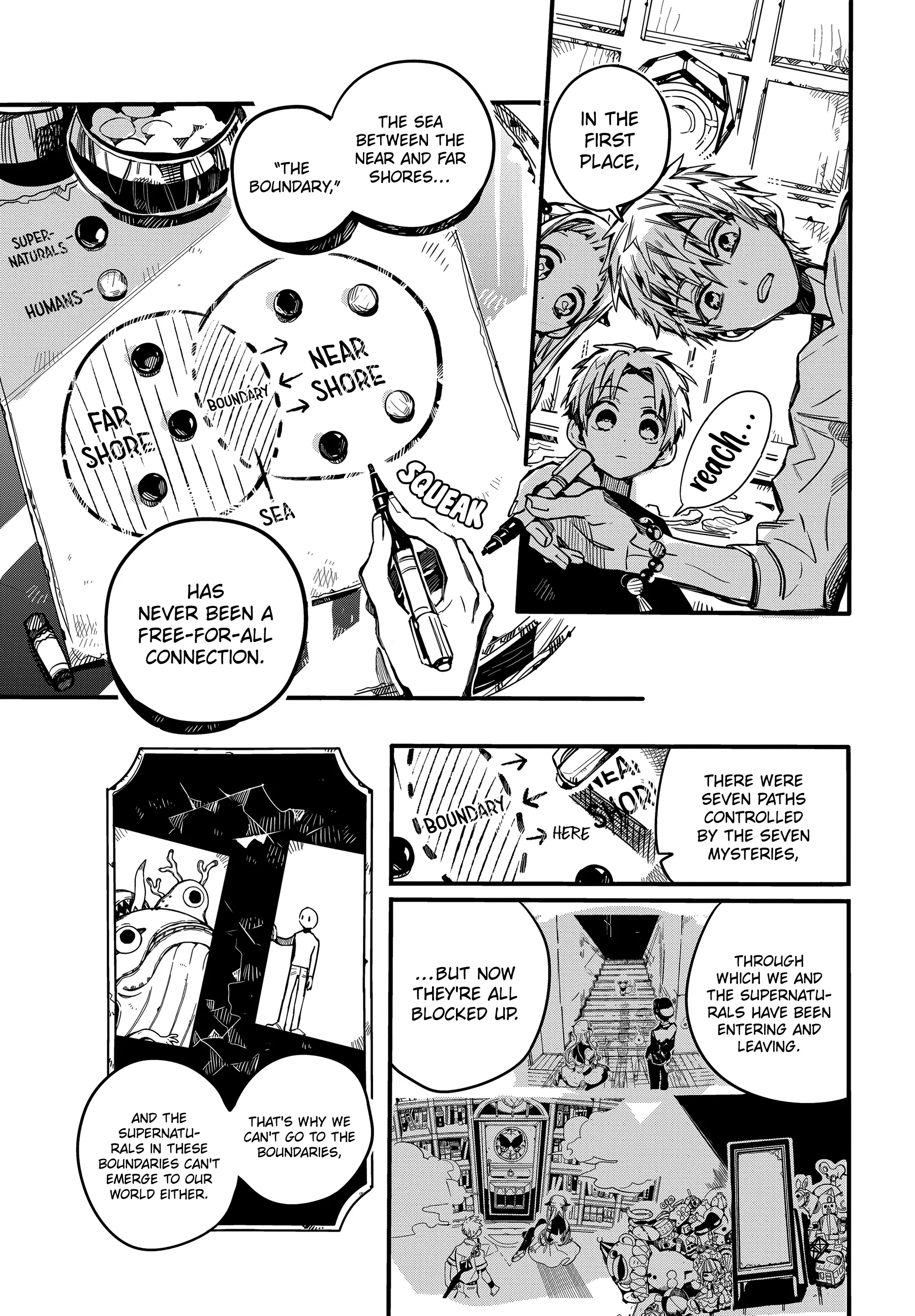 Jibaku Shounen Hanako-kun Chapter 73 page 10