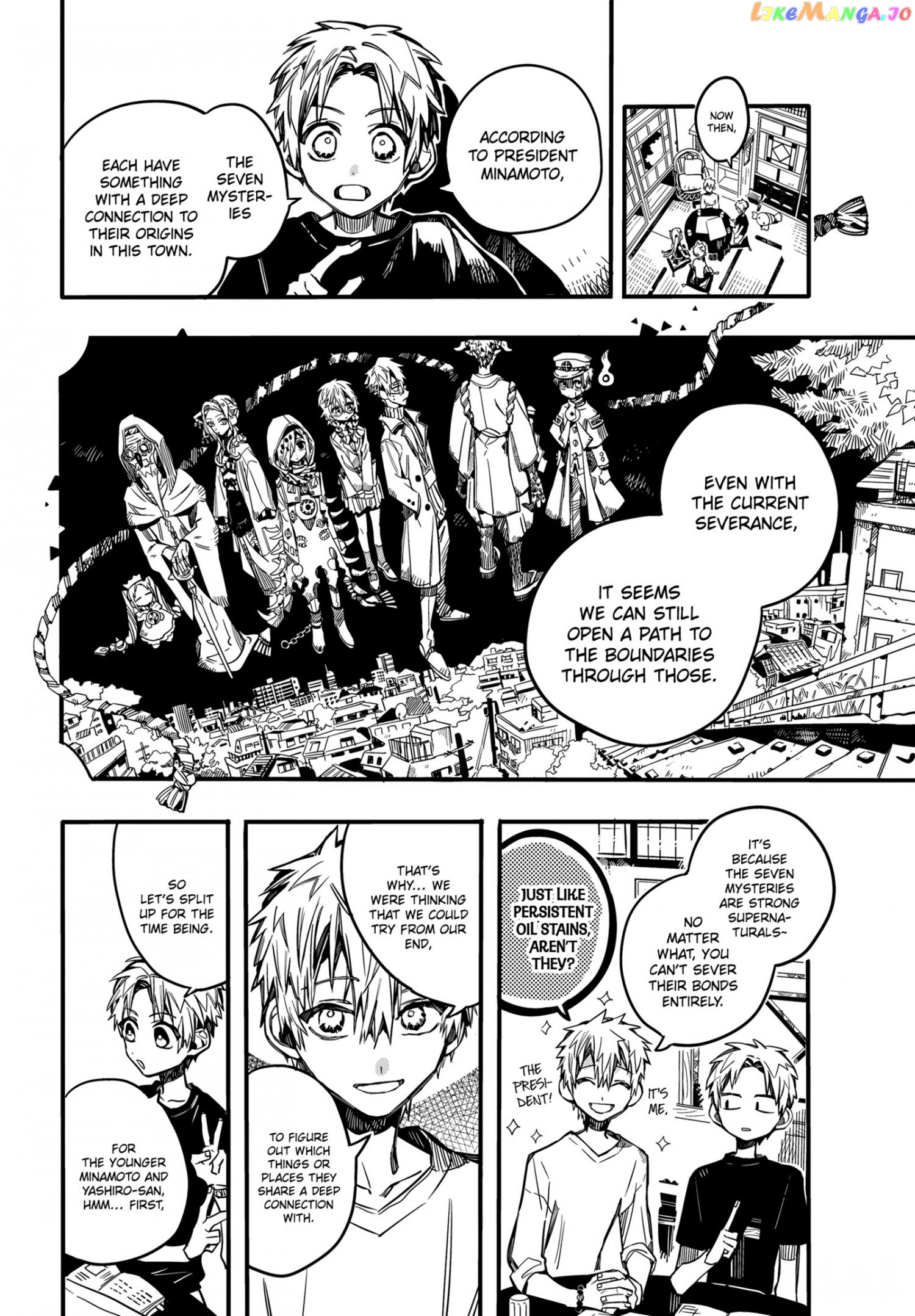 Jibaku Shounen Hanako-kun Chapter 74 page 9