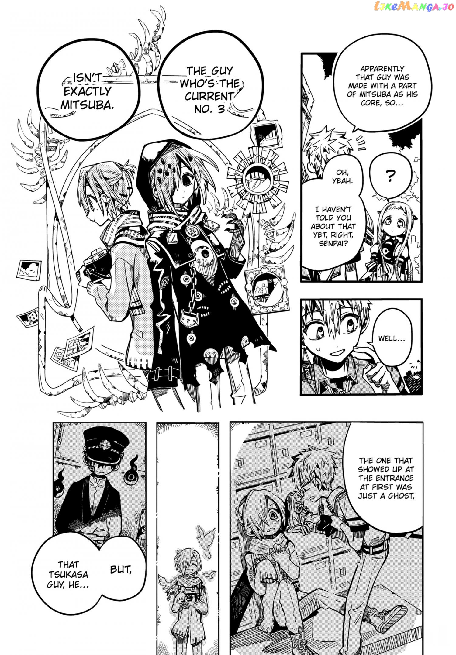 Jibaku Shounen Hanako-kun Chapter 74 page 12