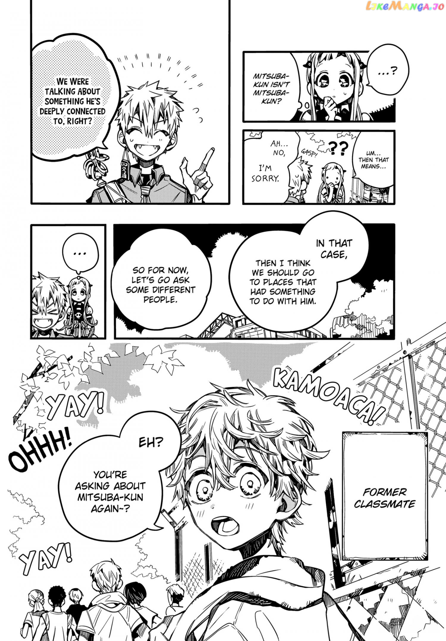 Jibaku Shounen Hanako-kun Chapter 74 page 15
