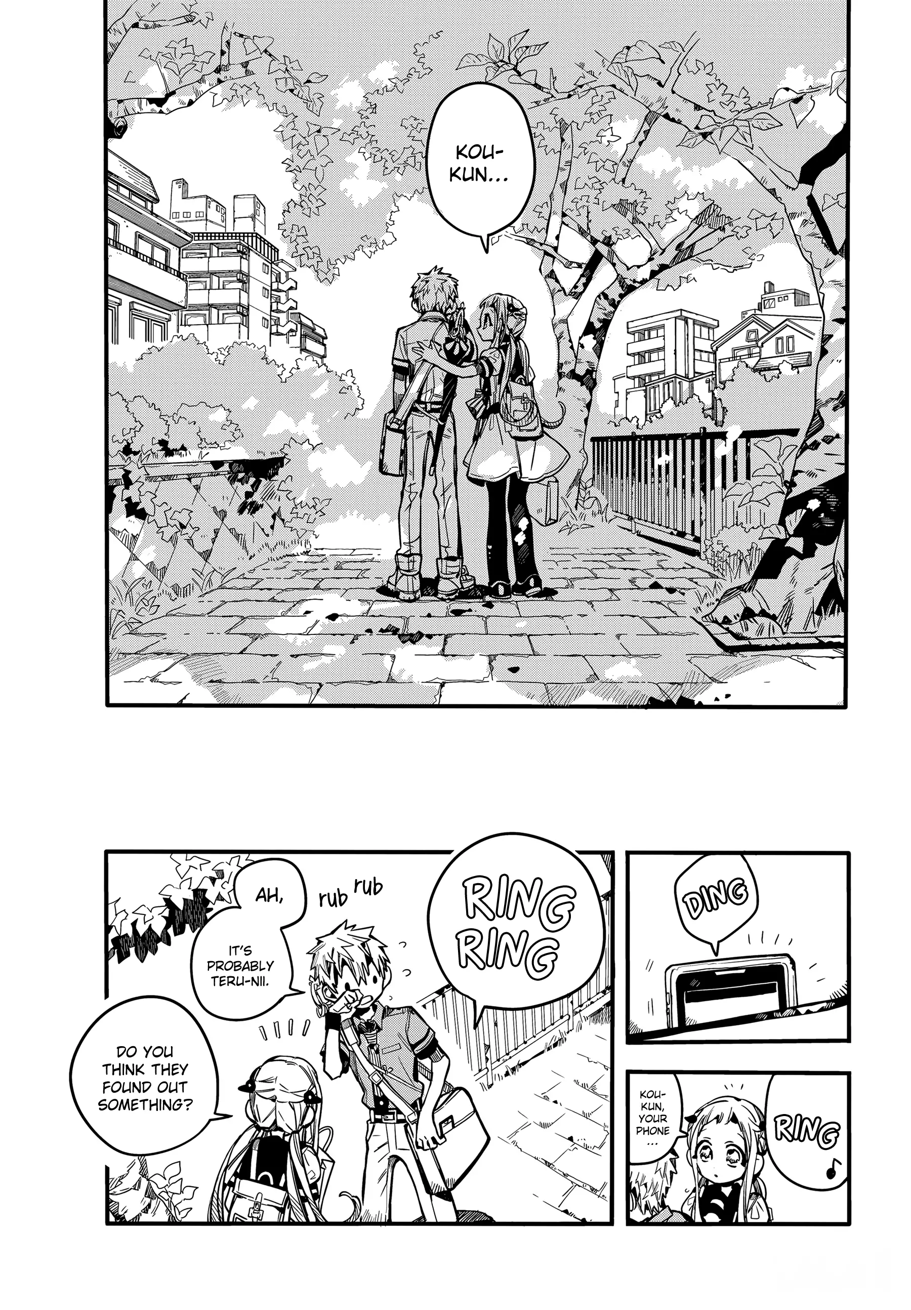 Jibaku Shounen Hanako-kun Chapter 75 page 9