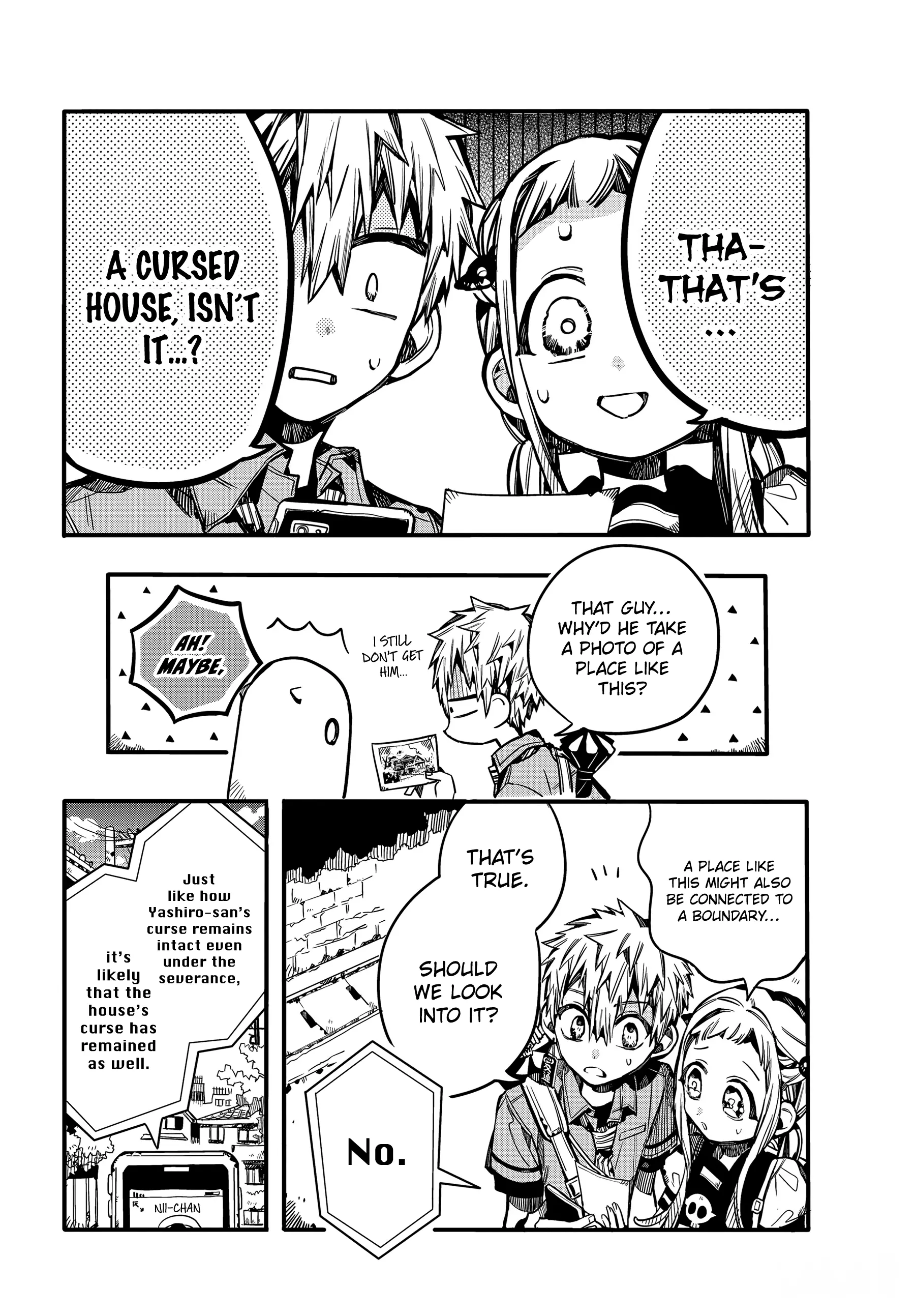 Jibaku Shounen Hanako-kun Chapter 75 page 12