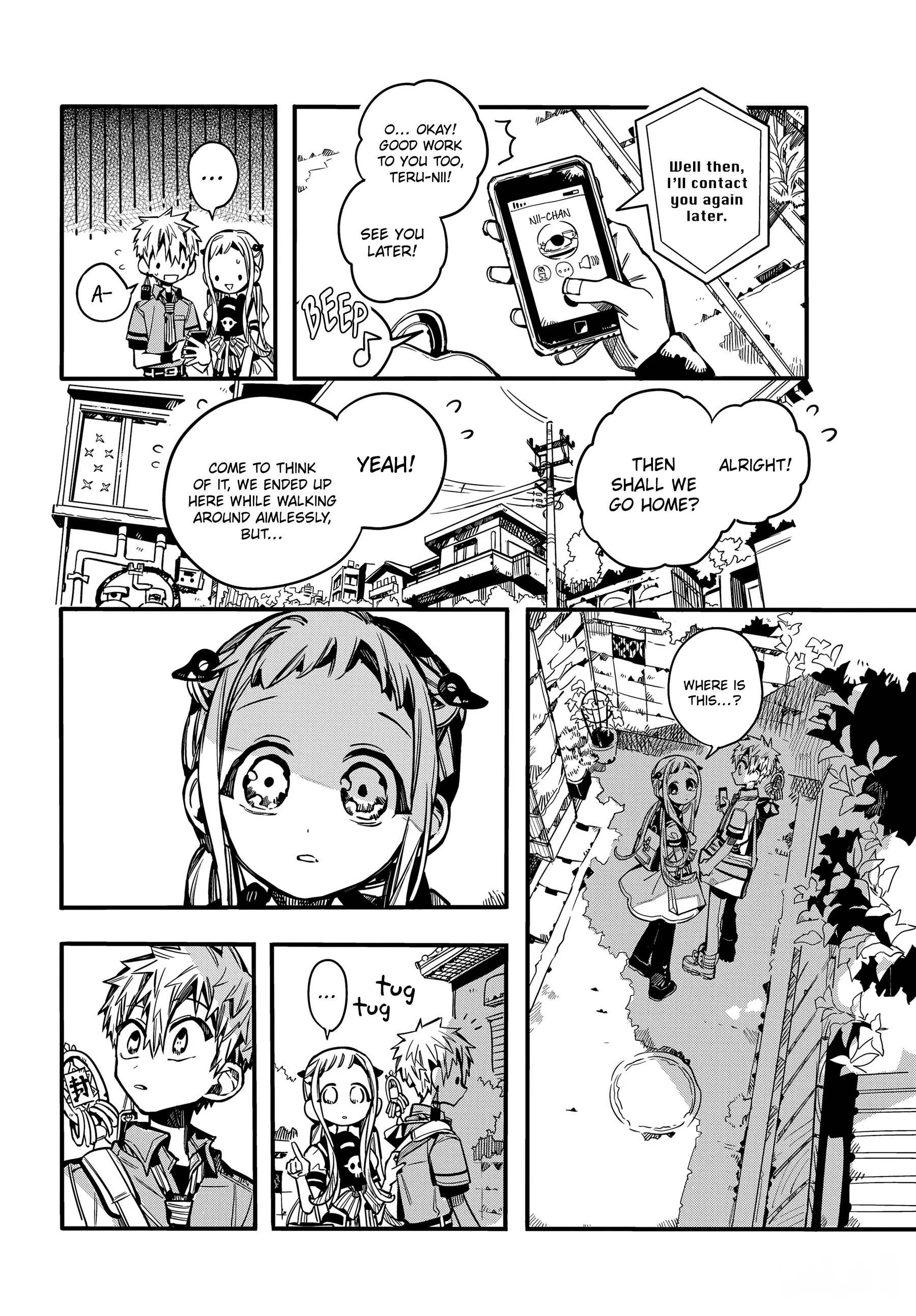 Jibaku Shounen Hanako-kun Chapter 75 page 14