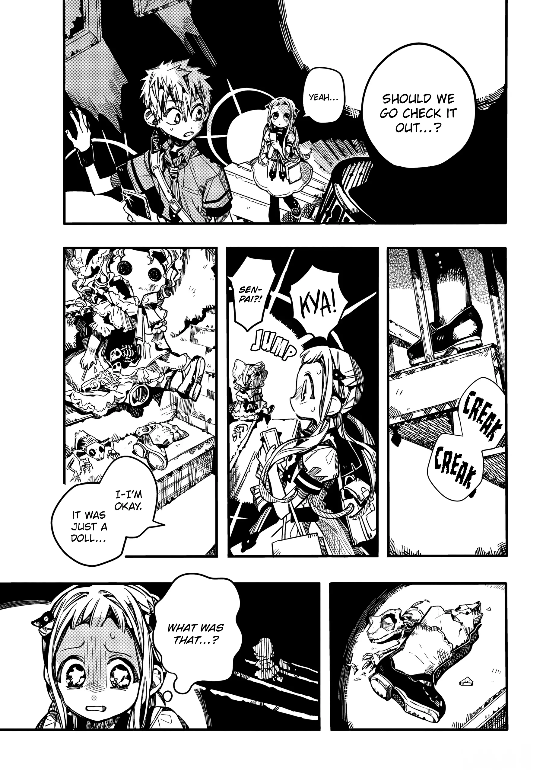 Jibaku Shounen Hanako-kun Chapter 75 page 23