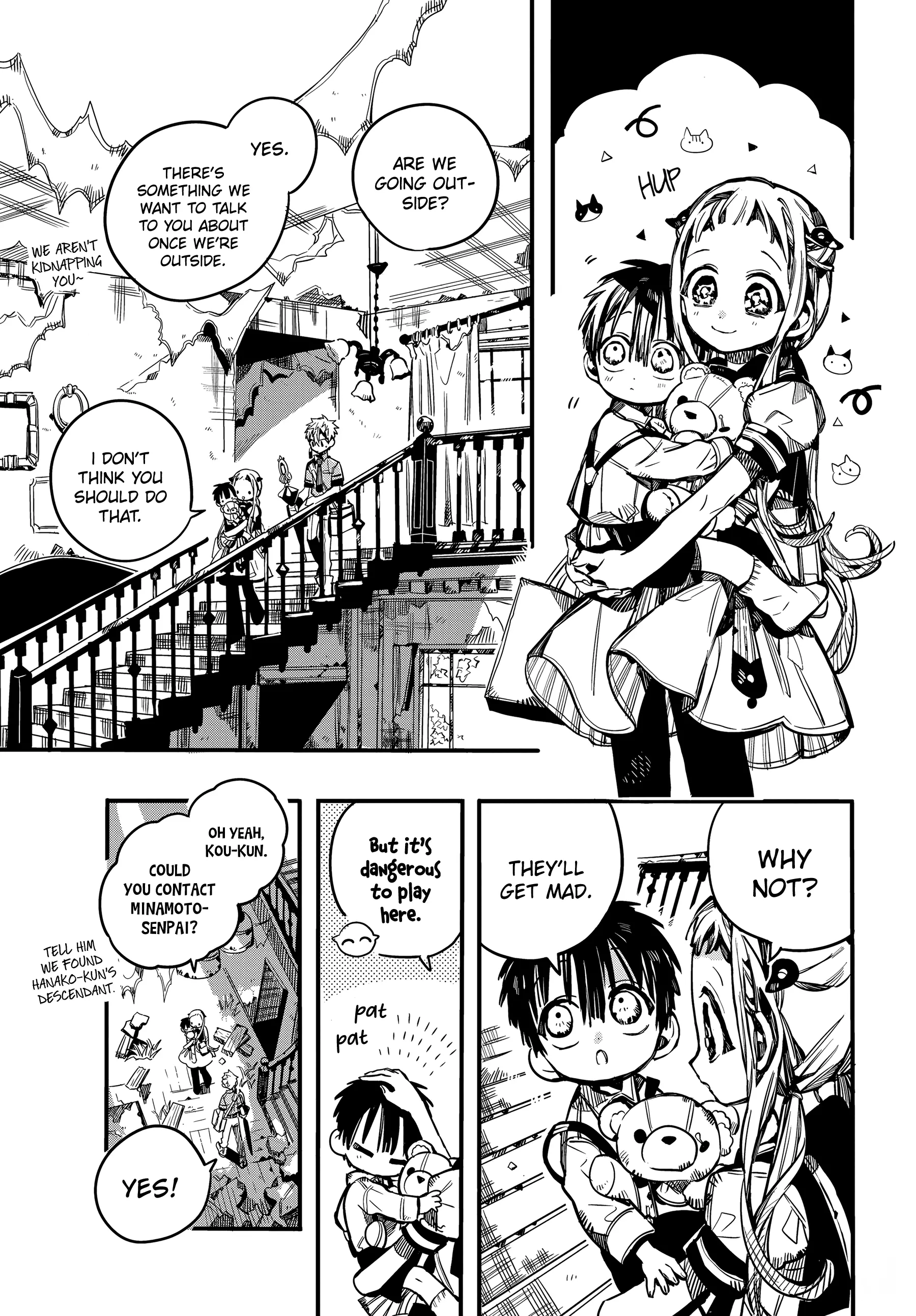 Jibaku Shounen Hanako-kun Chapter 76 page 8