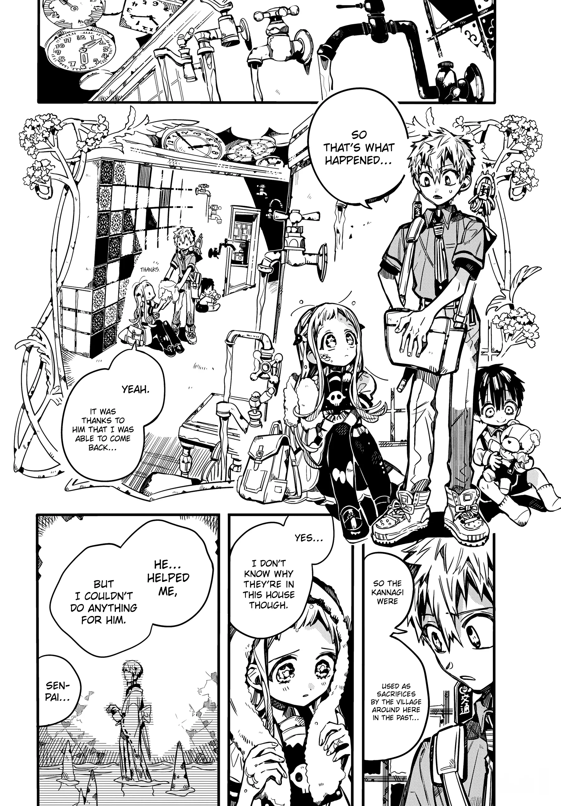 Jibaku Shounen Hanako-kun Chapter 81 page 9