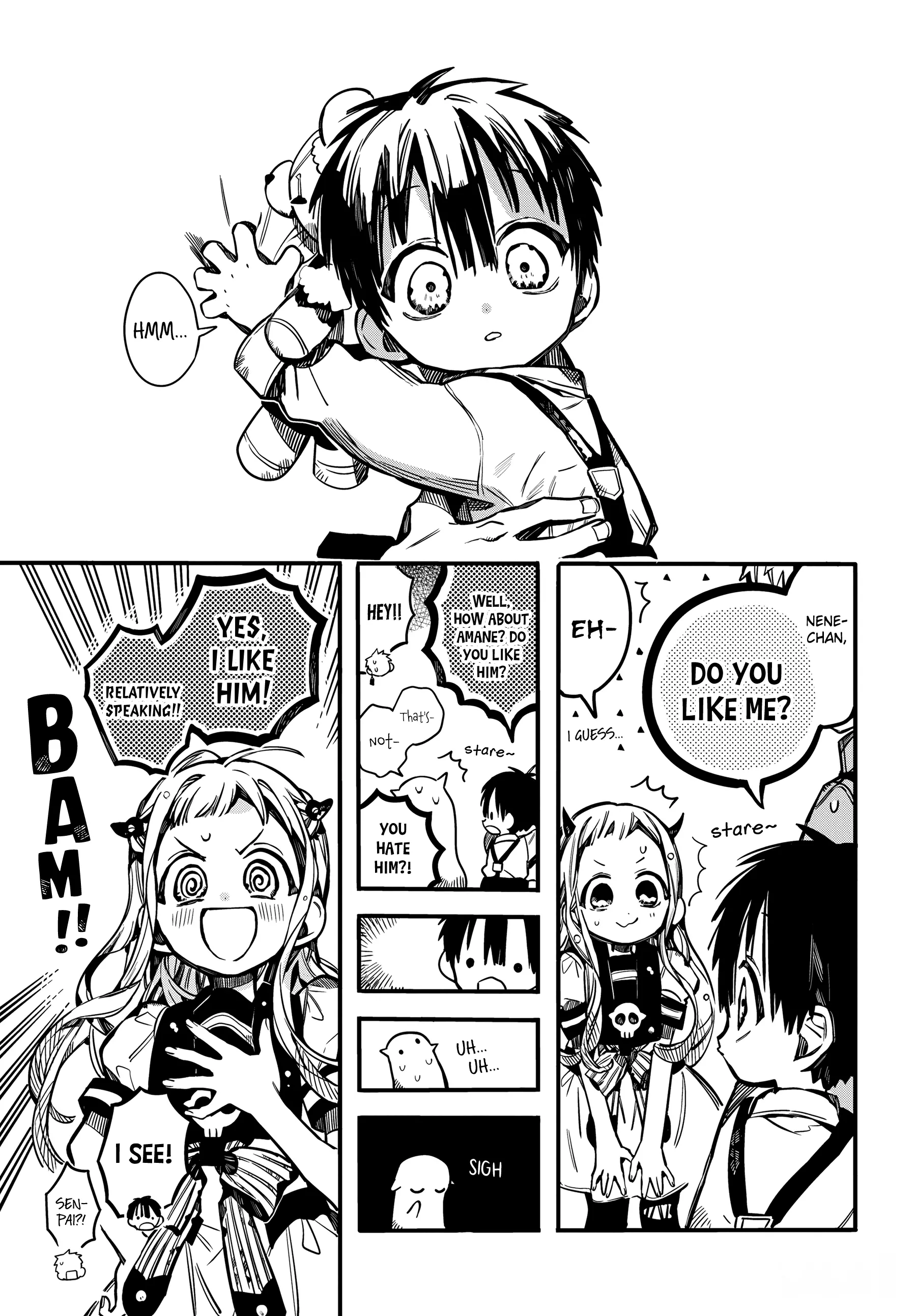 Jibaku Shounen Hanako-kun Chapter 81 page 12