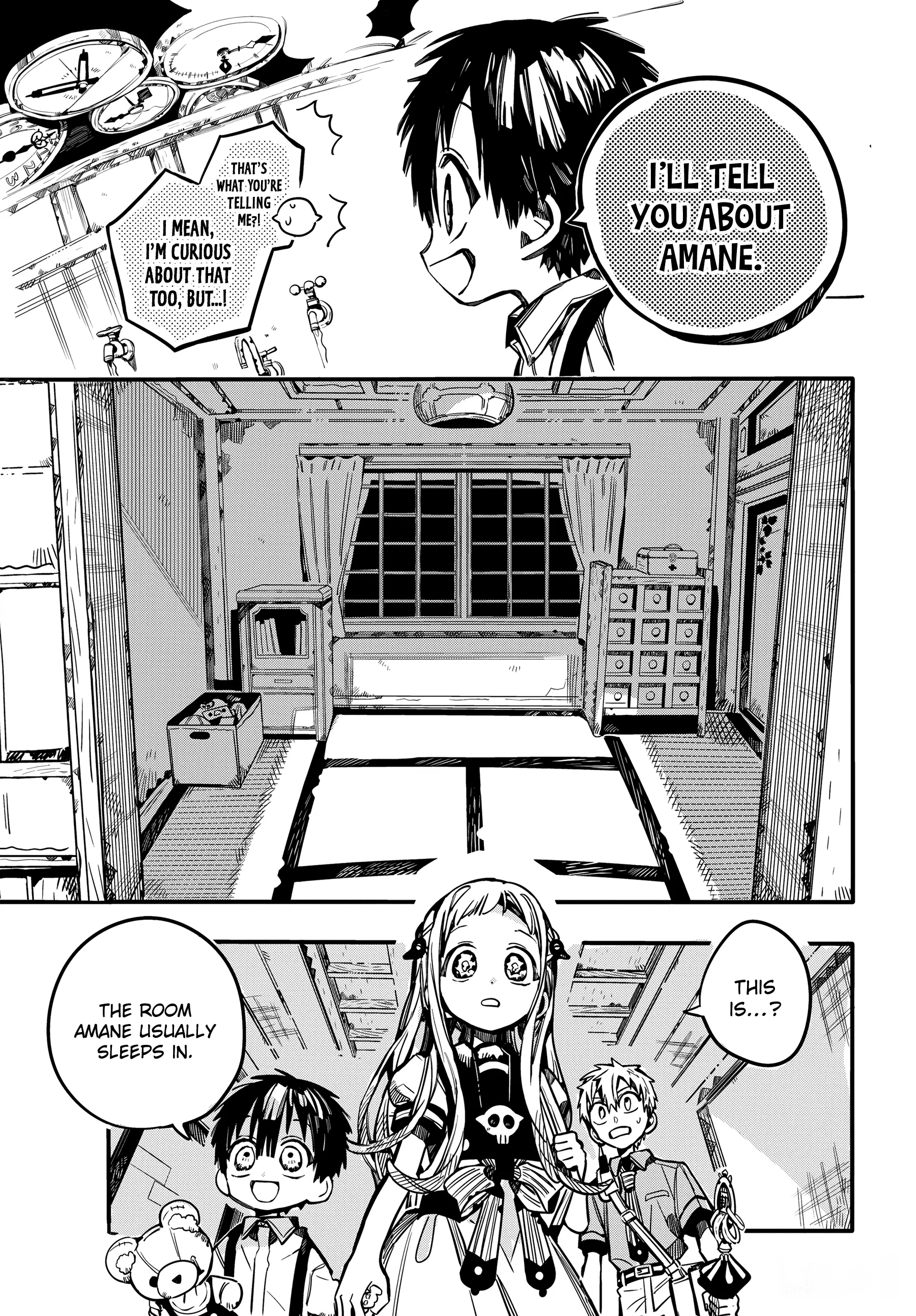 Jibaku Shounen Hanako-kun Chapter 81 page 14