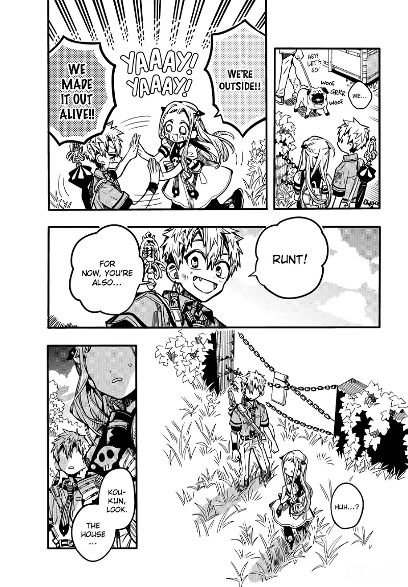 Jibaku Shounen Hanako-kun Chapter 82 page 34