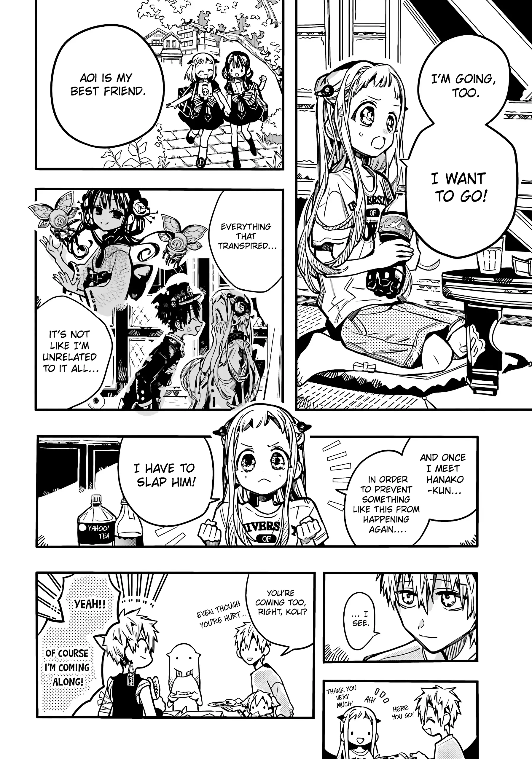 Jibaku Shounen Hanako-kun Chapter 83 page 15