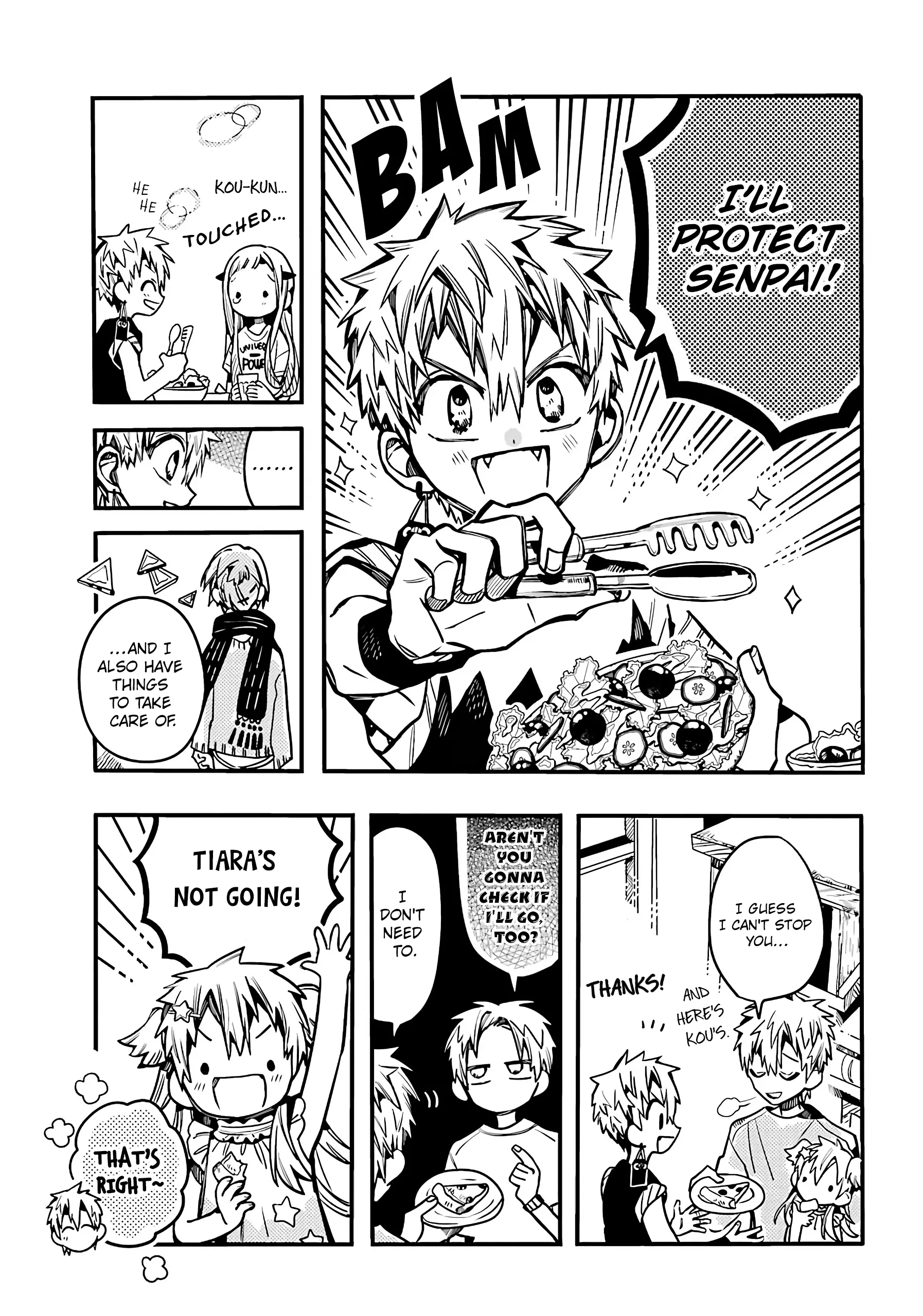Jibaku Shounen Hanako-kun Chapter 83 page 16