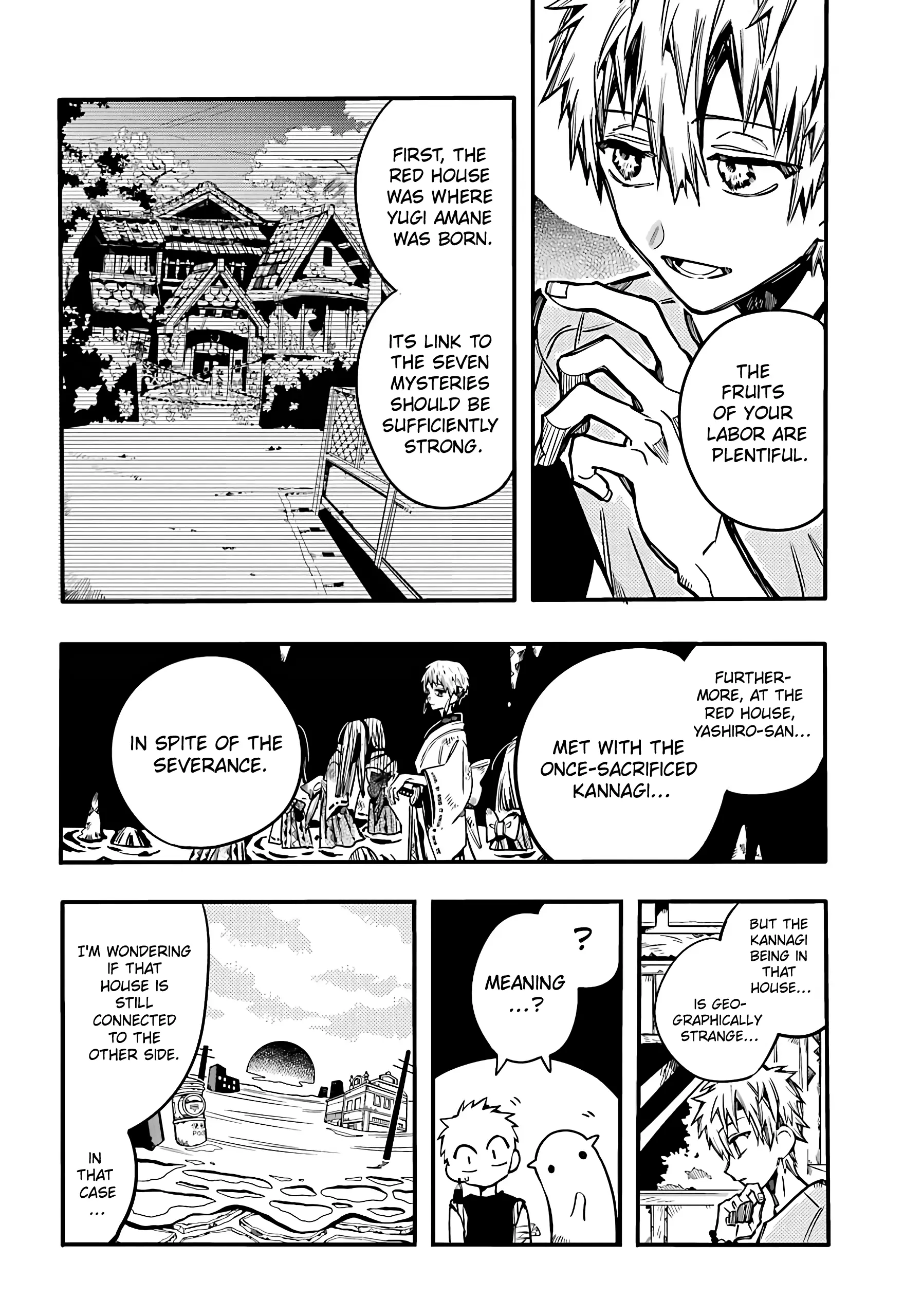 Jibaku Shounen Hanako-kun Chapter 83 page 9