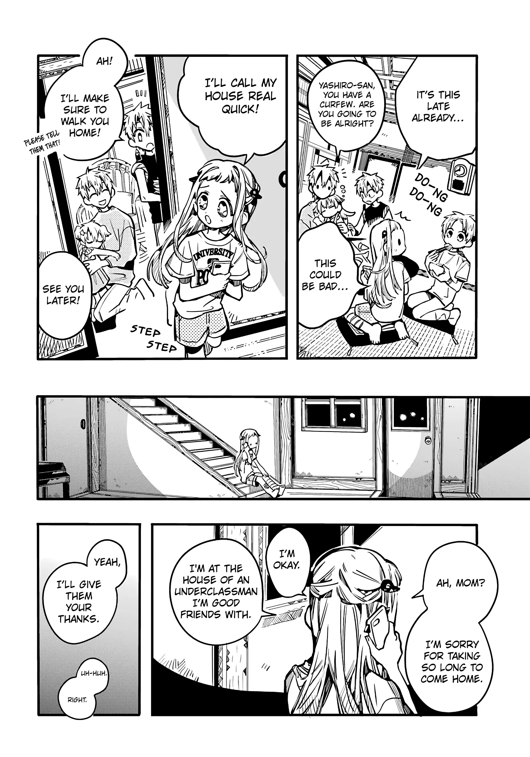 Jibaku Shounen Hanako-kun Chapter 83 page 19