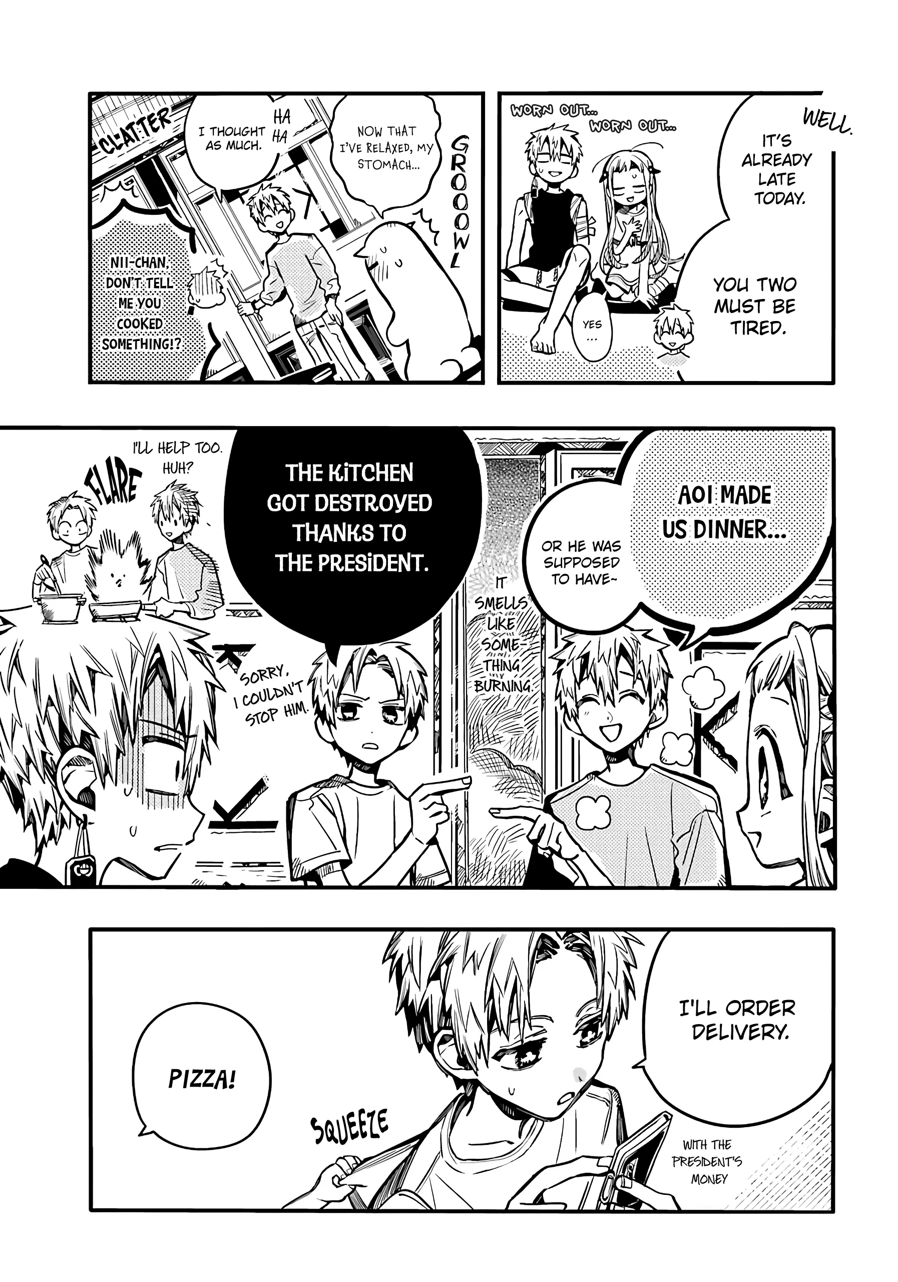 Jibaku Shounen Hanako-kun Chapter 83 page 12