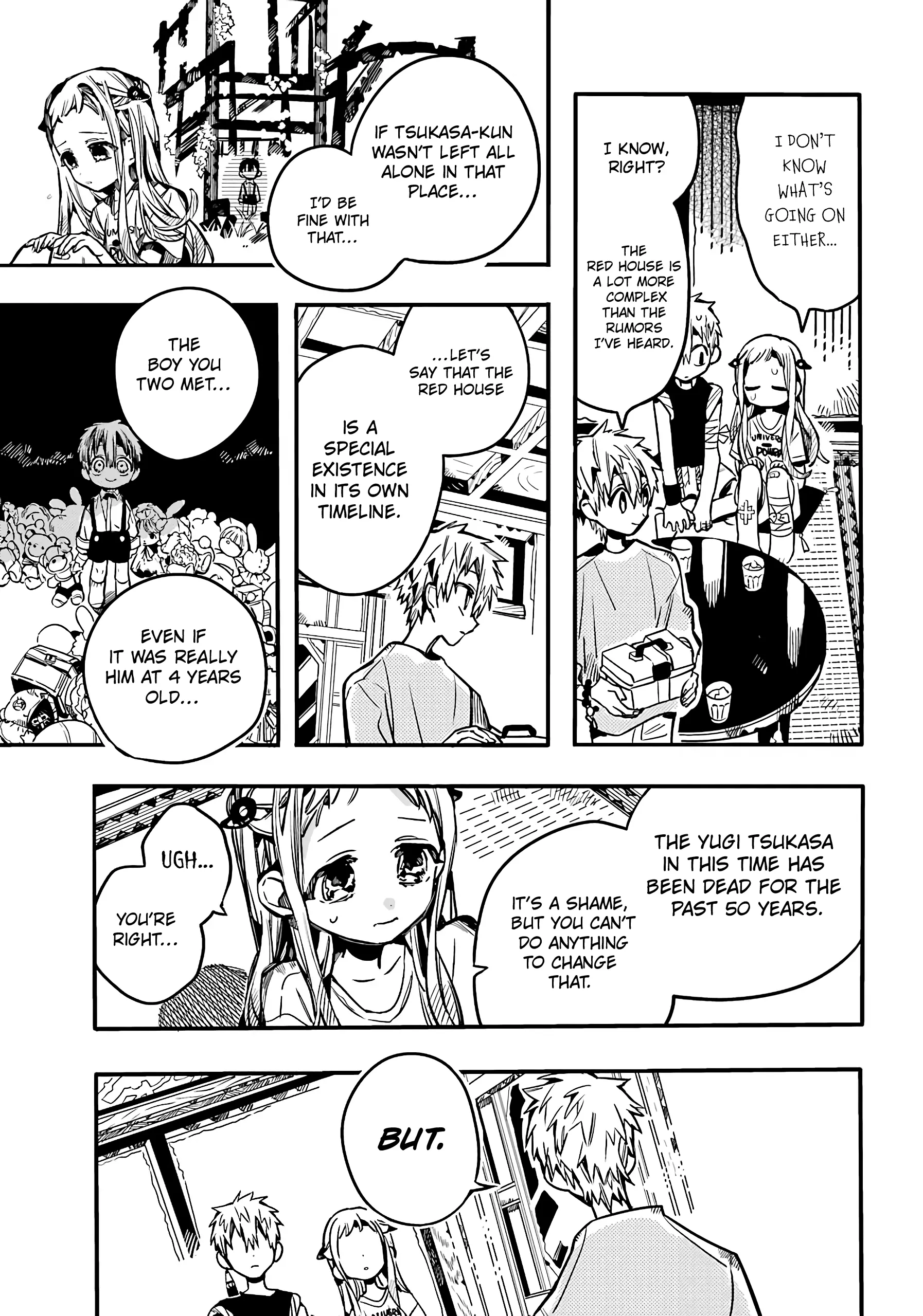 Jibaku Shounen Hanako-kun Chapter 83 page 8