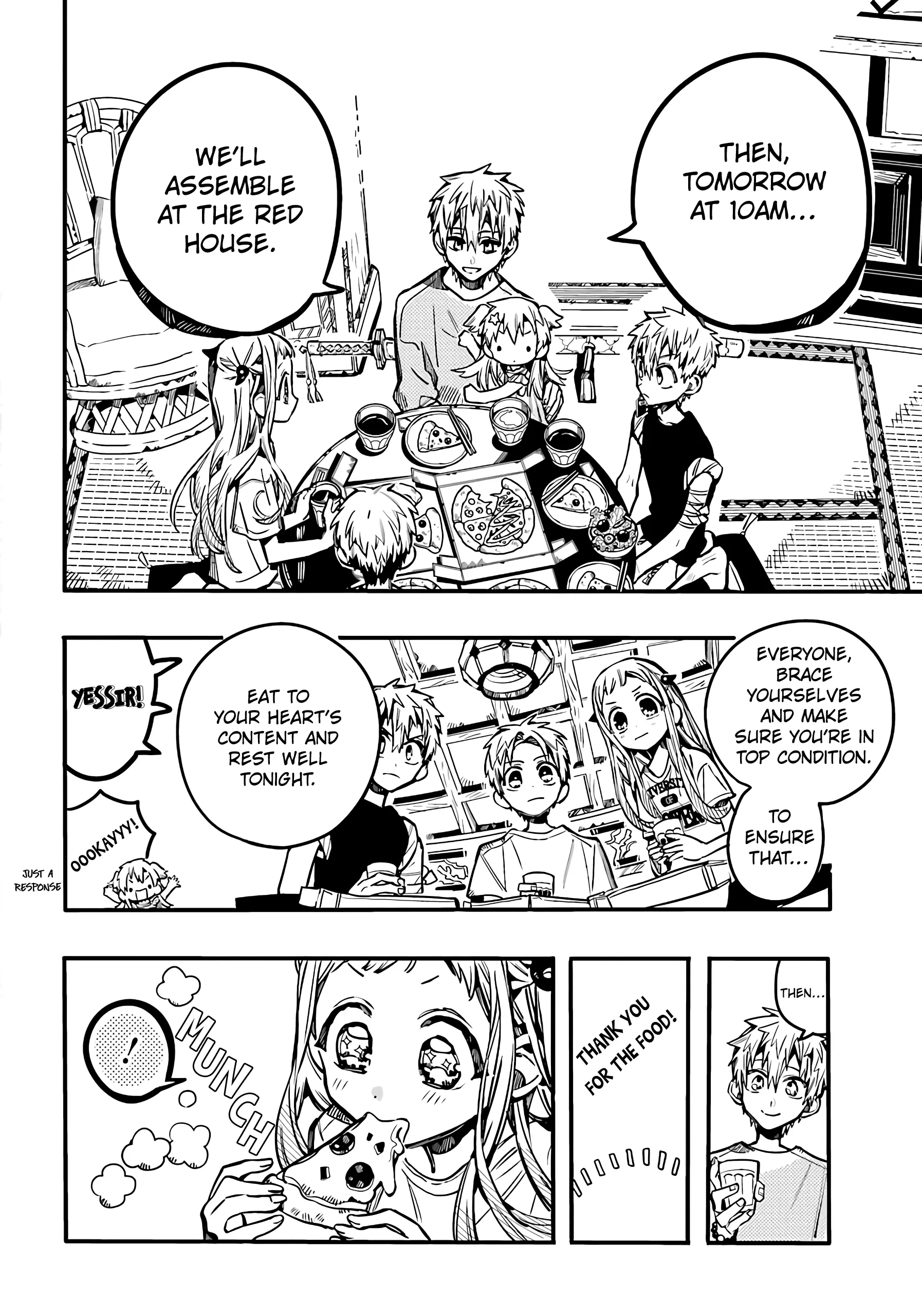 Jibaku Shounen Hanako-kun Chapter 83 page 17