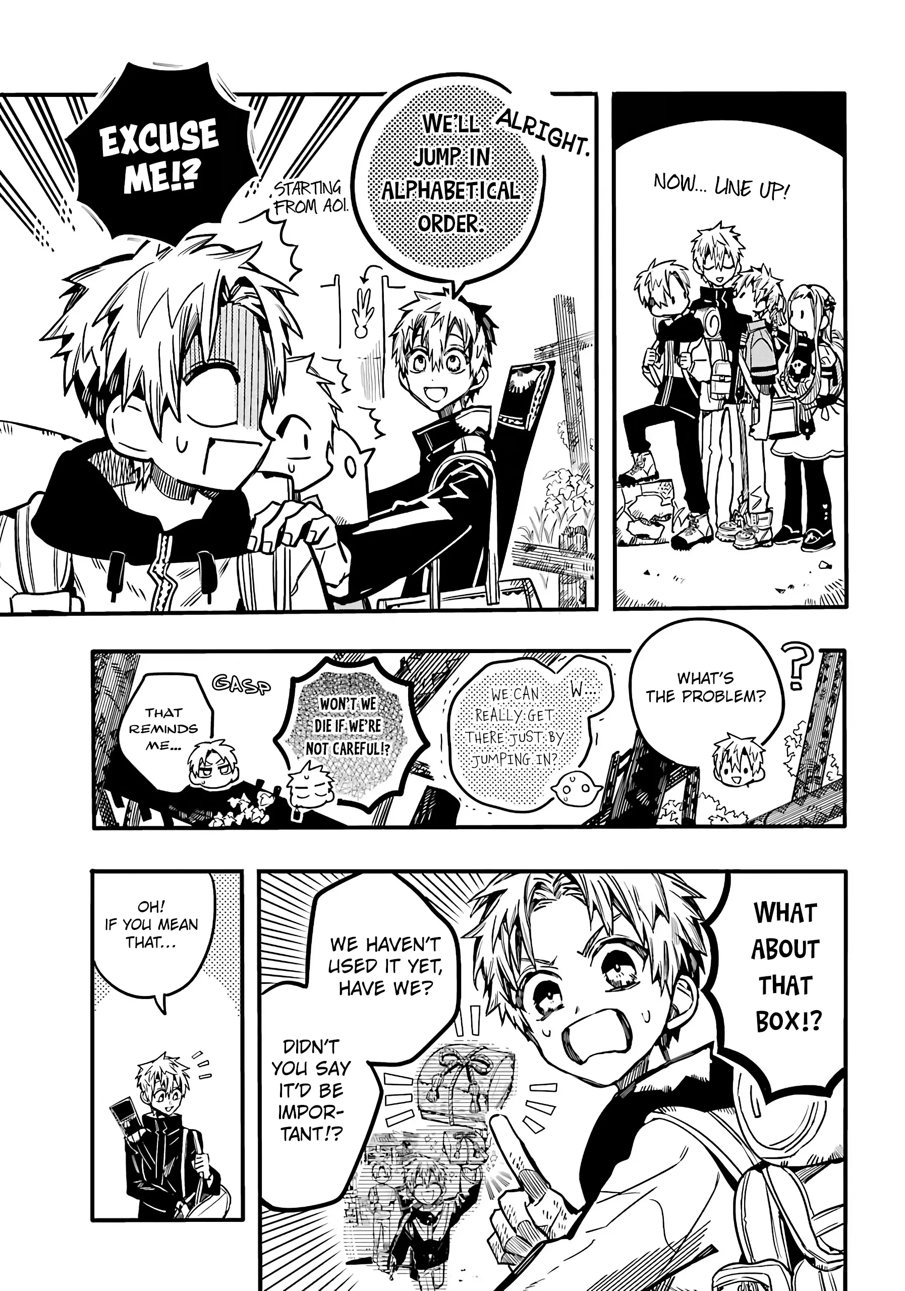 Jibaku Shounen Hanako-kun Chapter 84 page 4