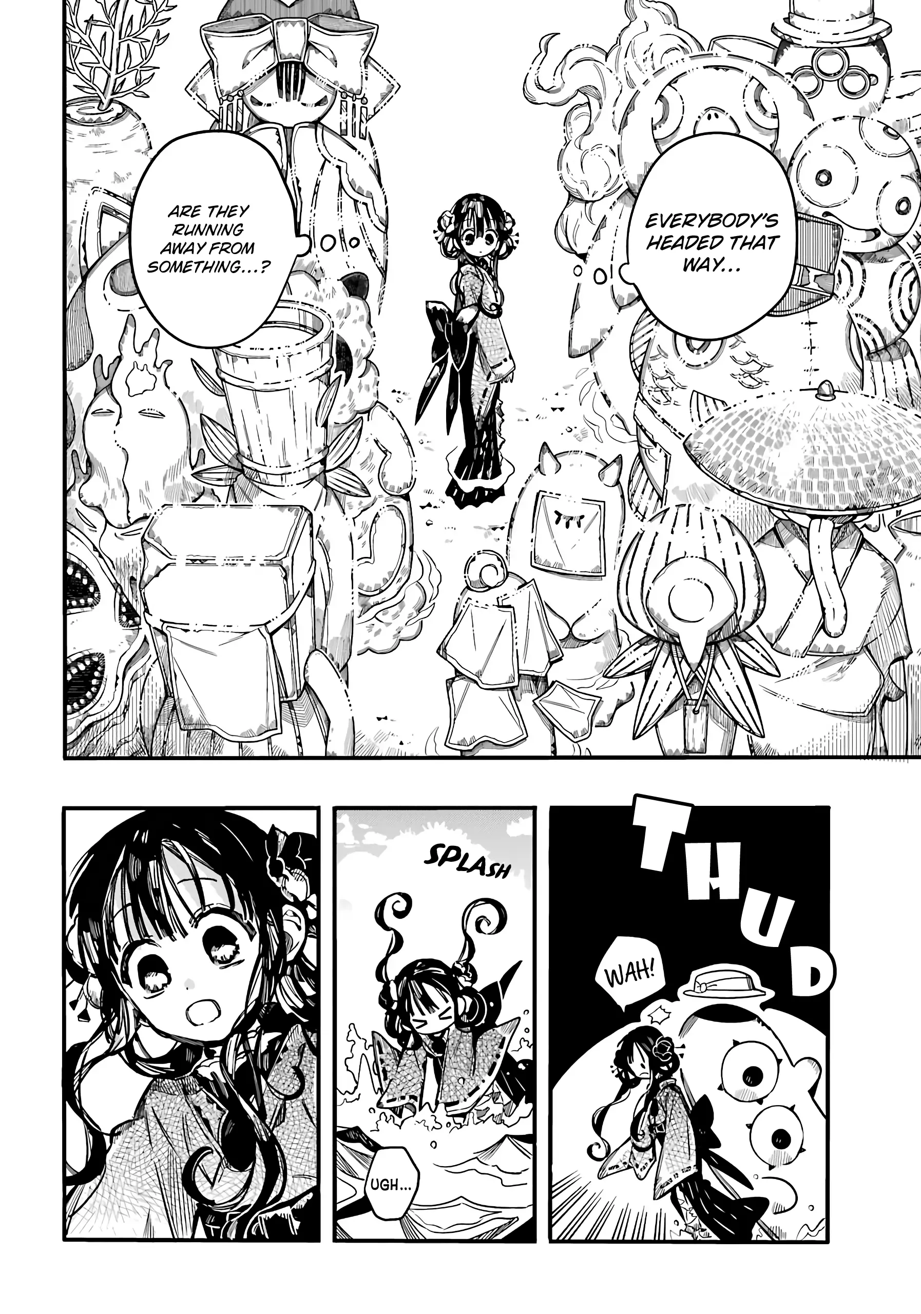 Jibaku Shounen Hanako-kun Chapter 84 page 12