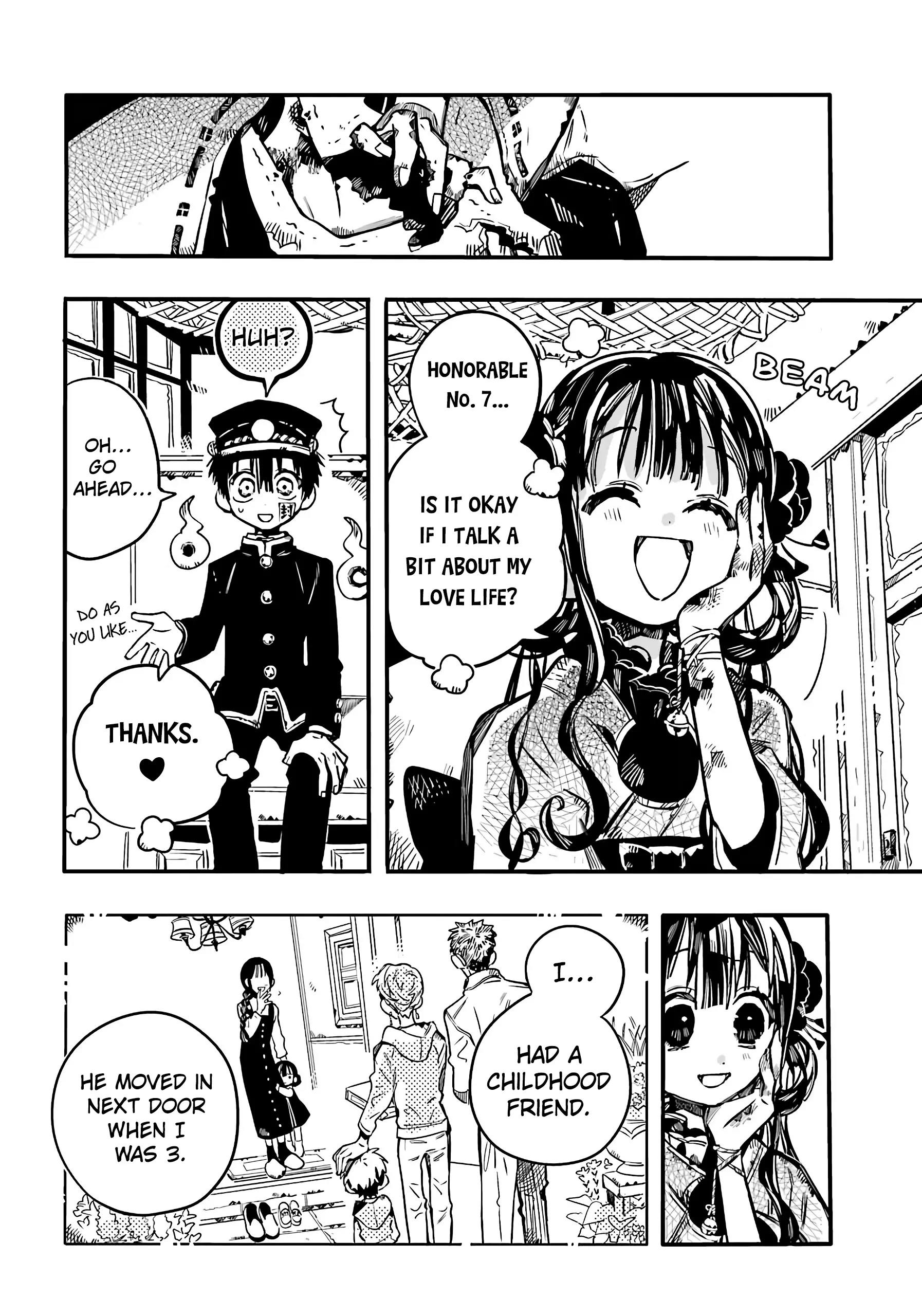Jibaku Shounen Hanako-kun Chapter 84 page 22