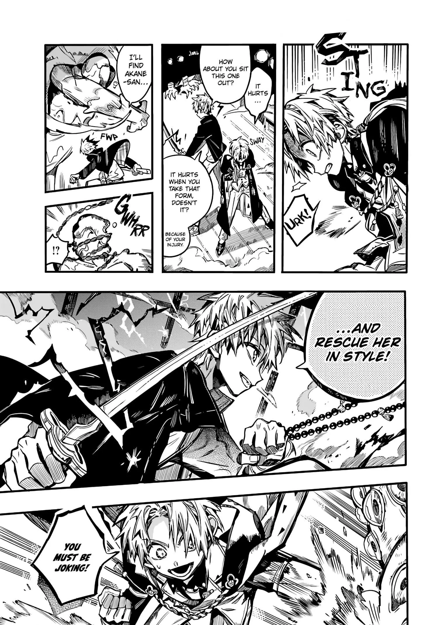 Jibaku Shounen Hanako-kun Chapter 85 page 8