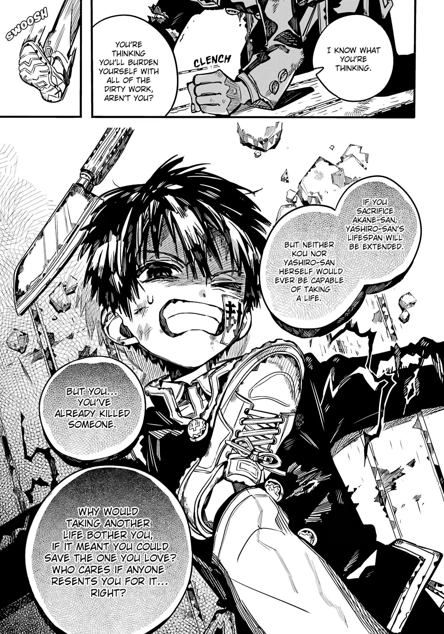 Jibaku Shounen Hanako-kun Chapter 85 page 28