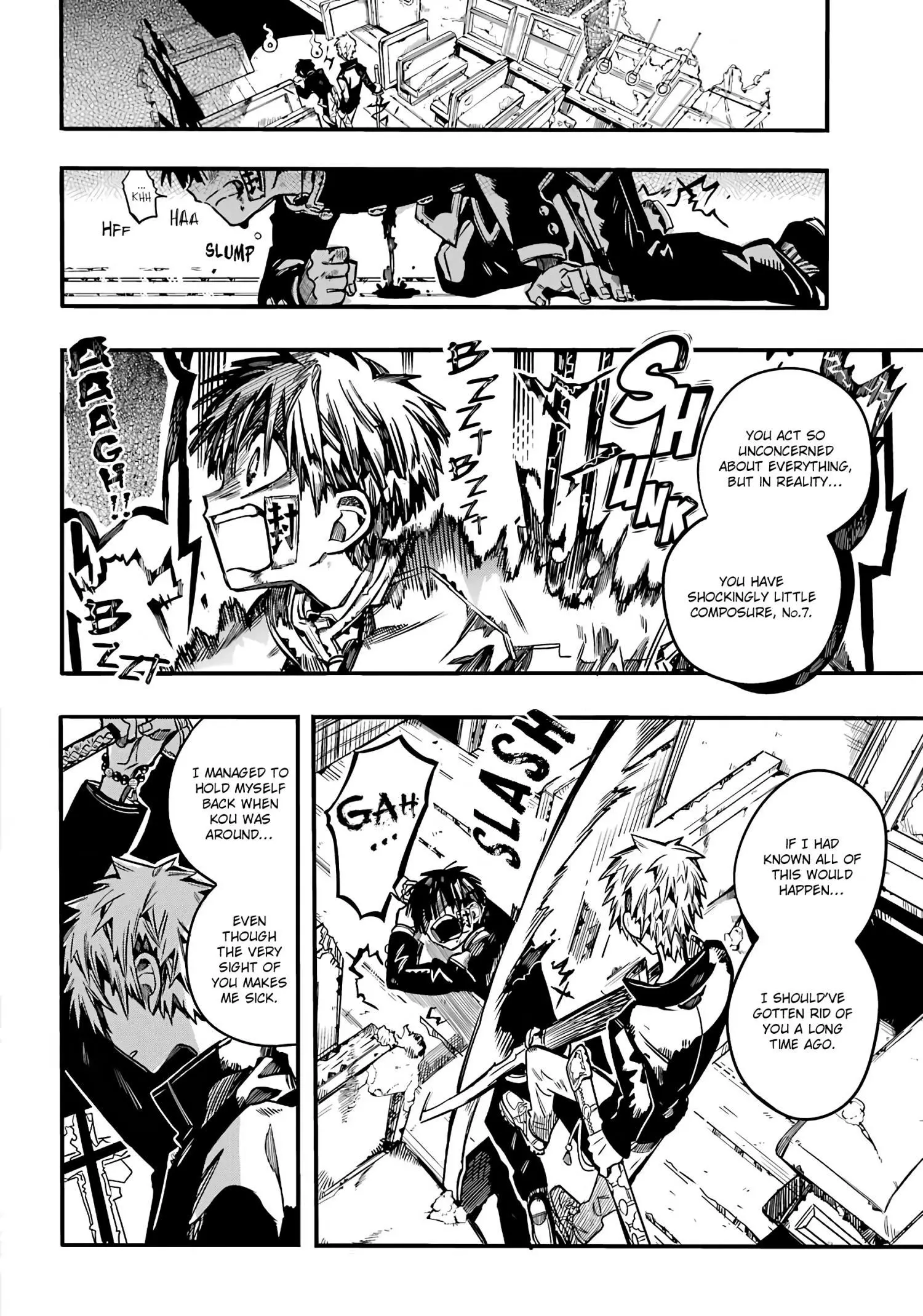 Jibaku Shounen Hanako-kun Chapter 85 page 27