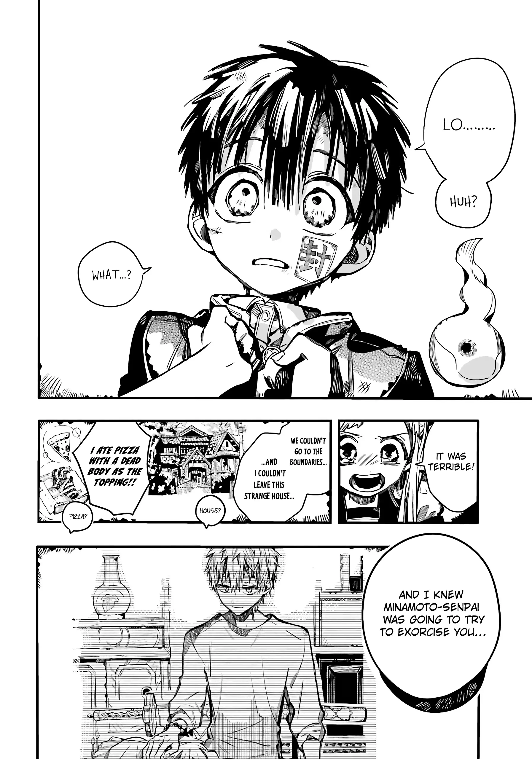 Jibaku Shounen Hanako-kun Chapter 86 page 8