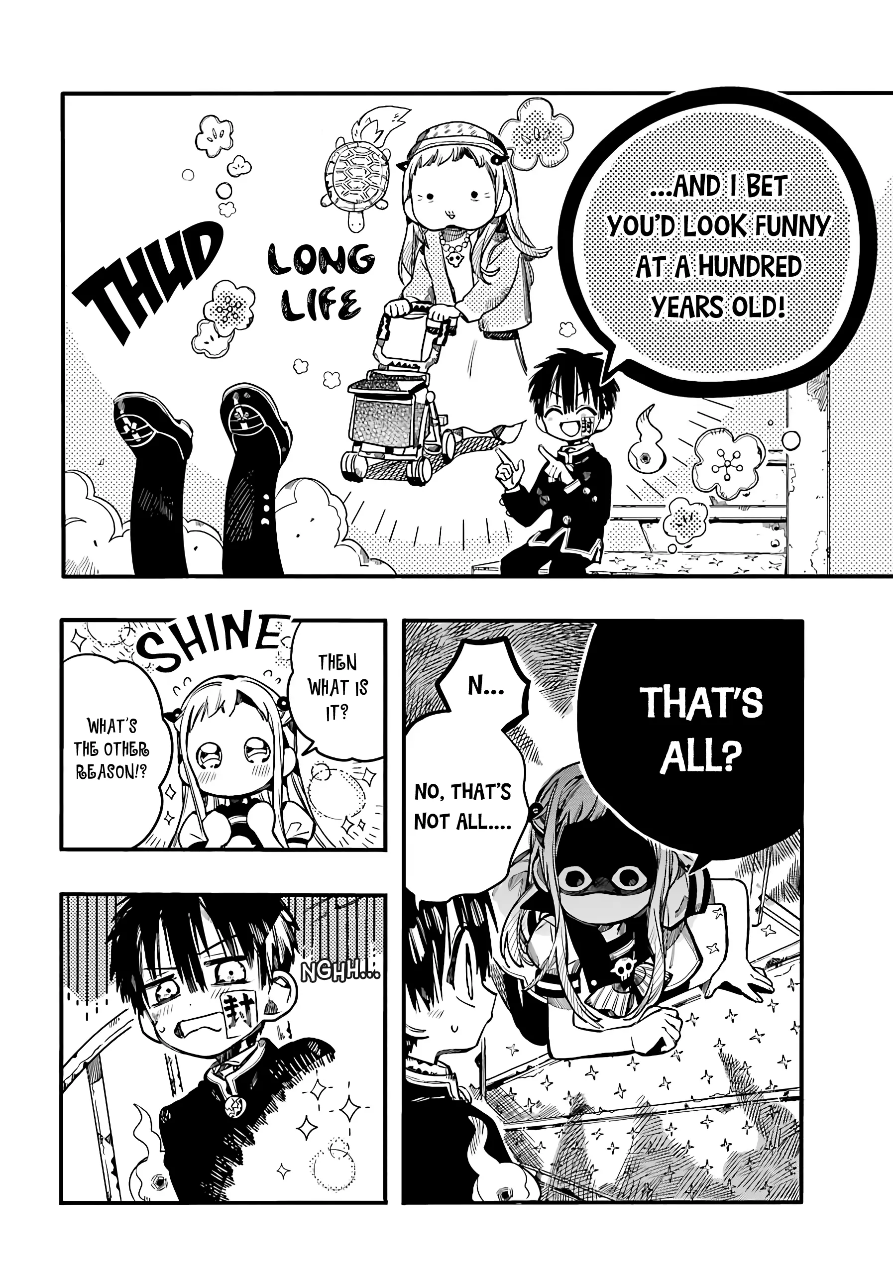 Jibaku Shounen Hanako-kun Chapter 86 page 22