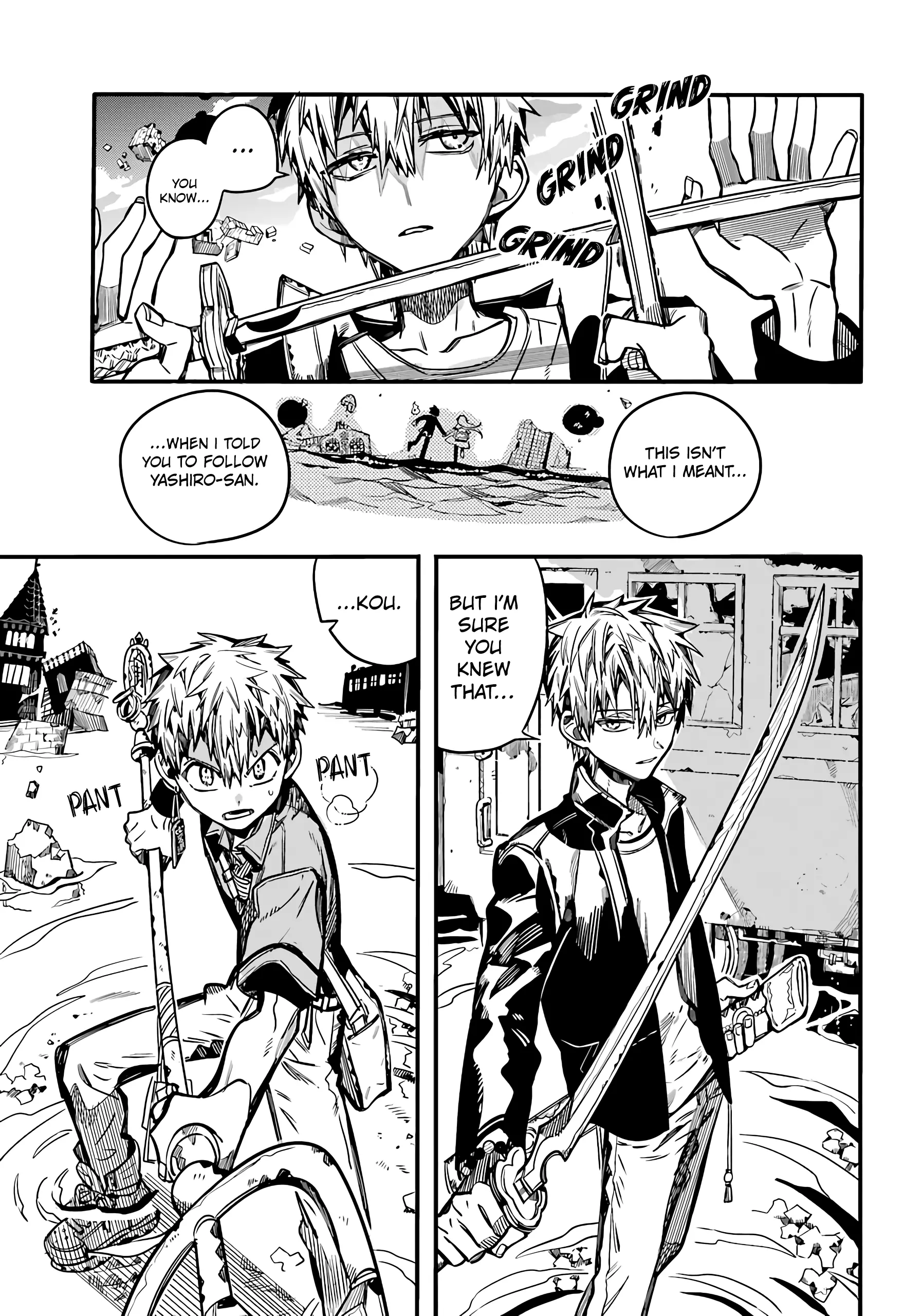 Jibaku Shounen Hanako-kun Chapter 87 page 8
