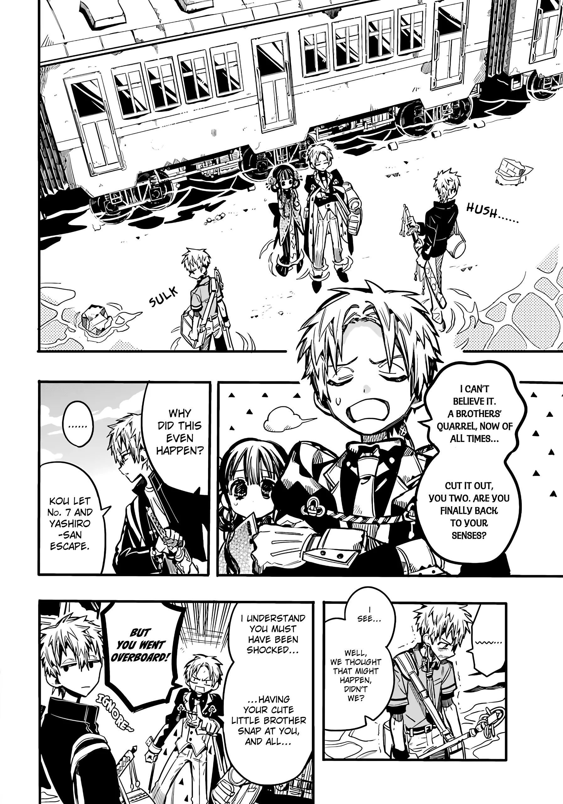 Jibaku Shounen Hanako-kun Chapter 87 page 21