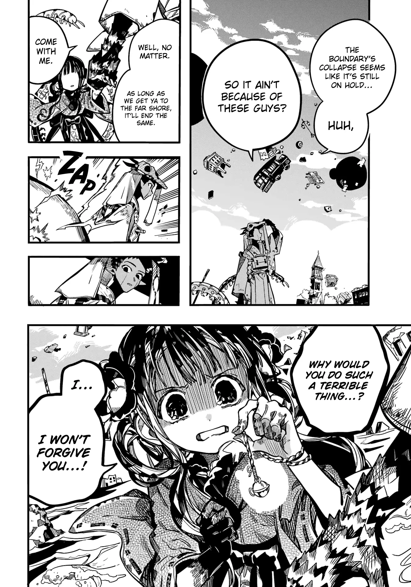 Jibaku Shounen Hanako-kun Chapter 88 page 13