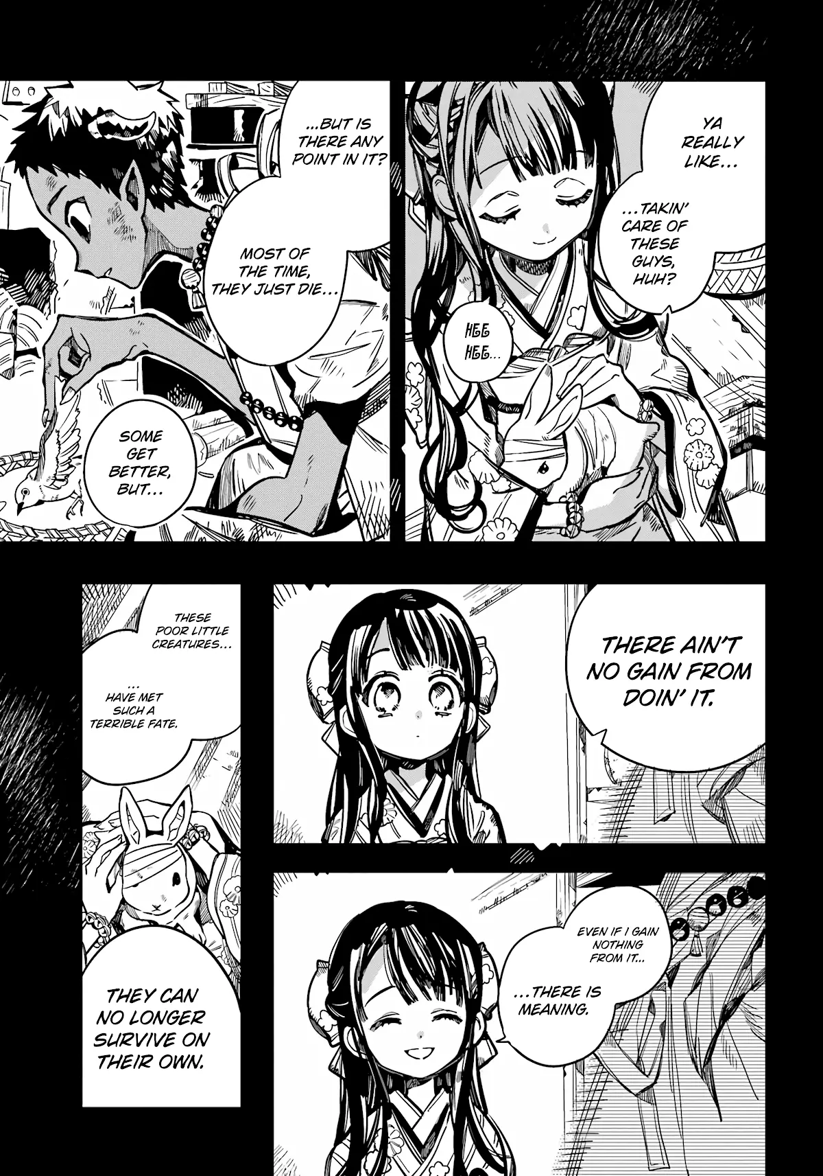 Jibaku Shounen Hanako-kun Chapter 89 page 13
